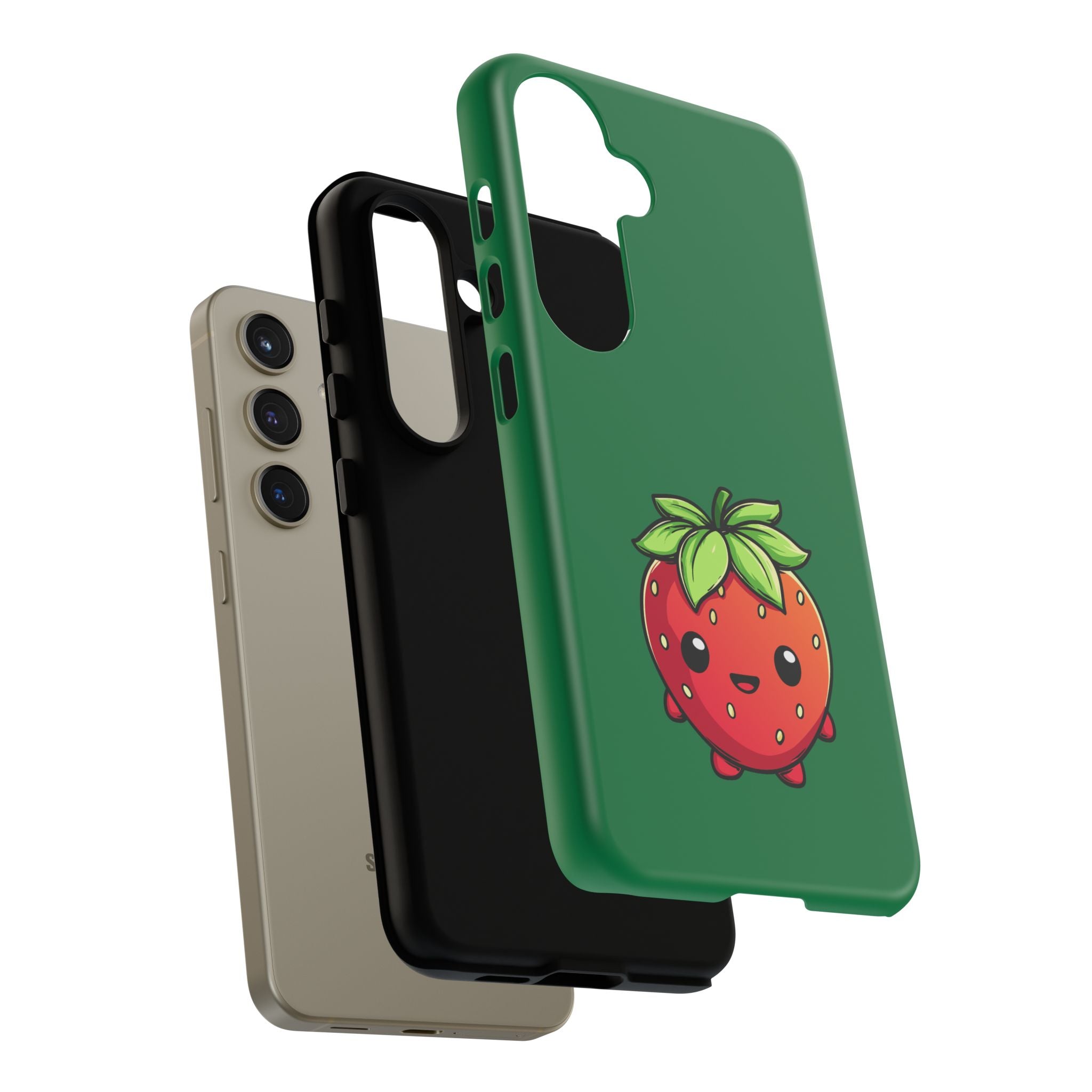 Erdbeere Minimampf Snack Style Smartphone Tough Cases
