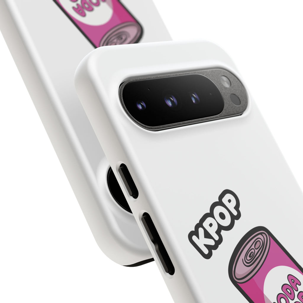 KPOP Style Soda Pop White Smartphone Tough Cases