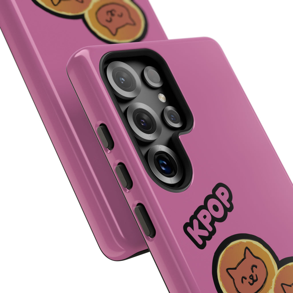 KPOP Style Pancates Pink Smartphone Tough Cases