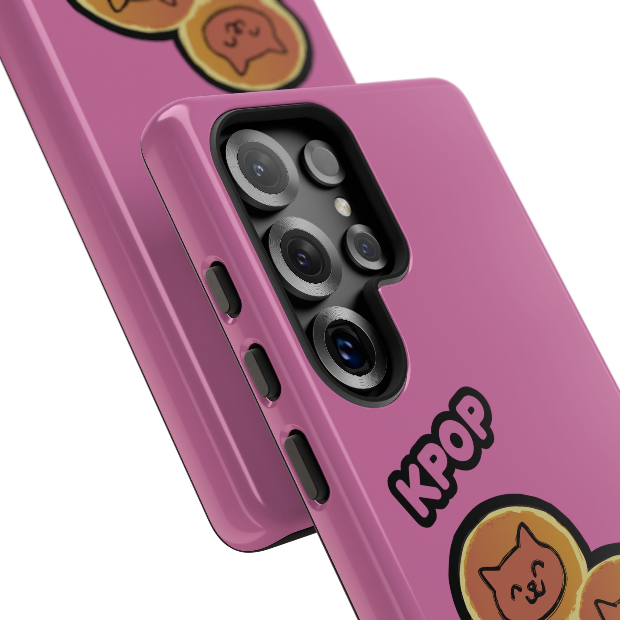 KPOP Style Pancates Pink Smartphone Tough Cases
