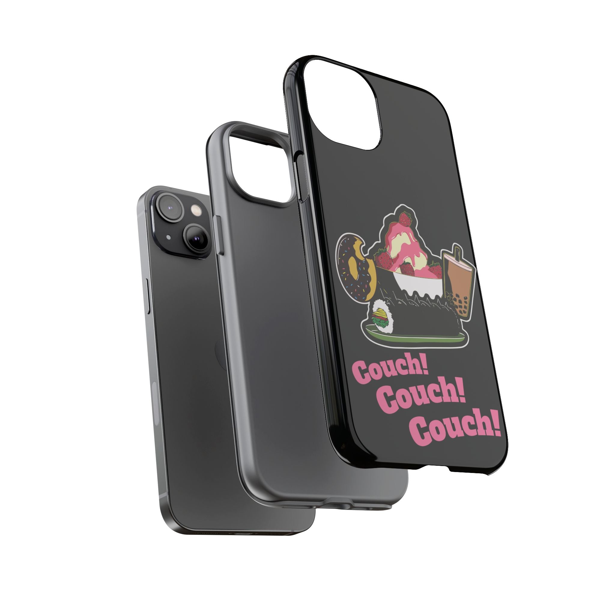 KPOP Style Black Couch Couch Couch Smartphone Tough Cases