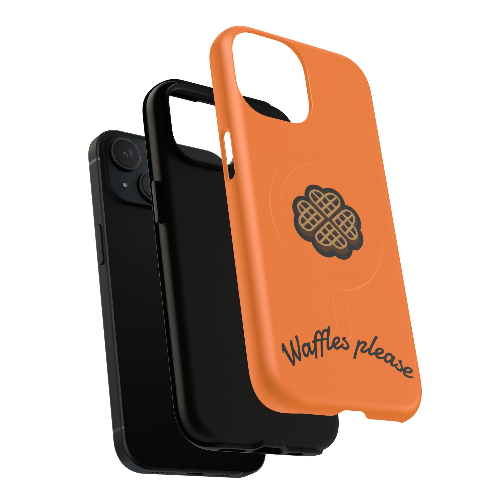 Heart Waffles Style Tough Magnetic Cases