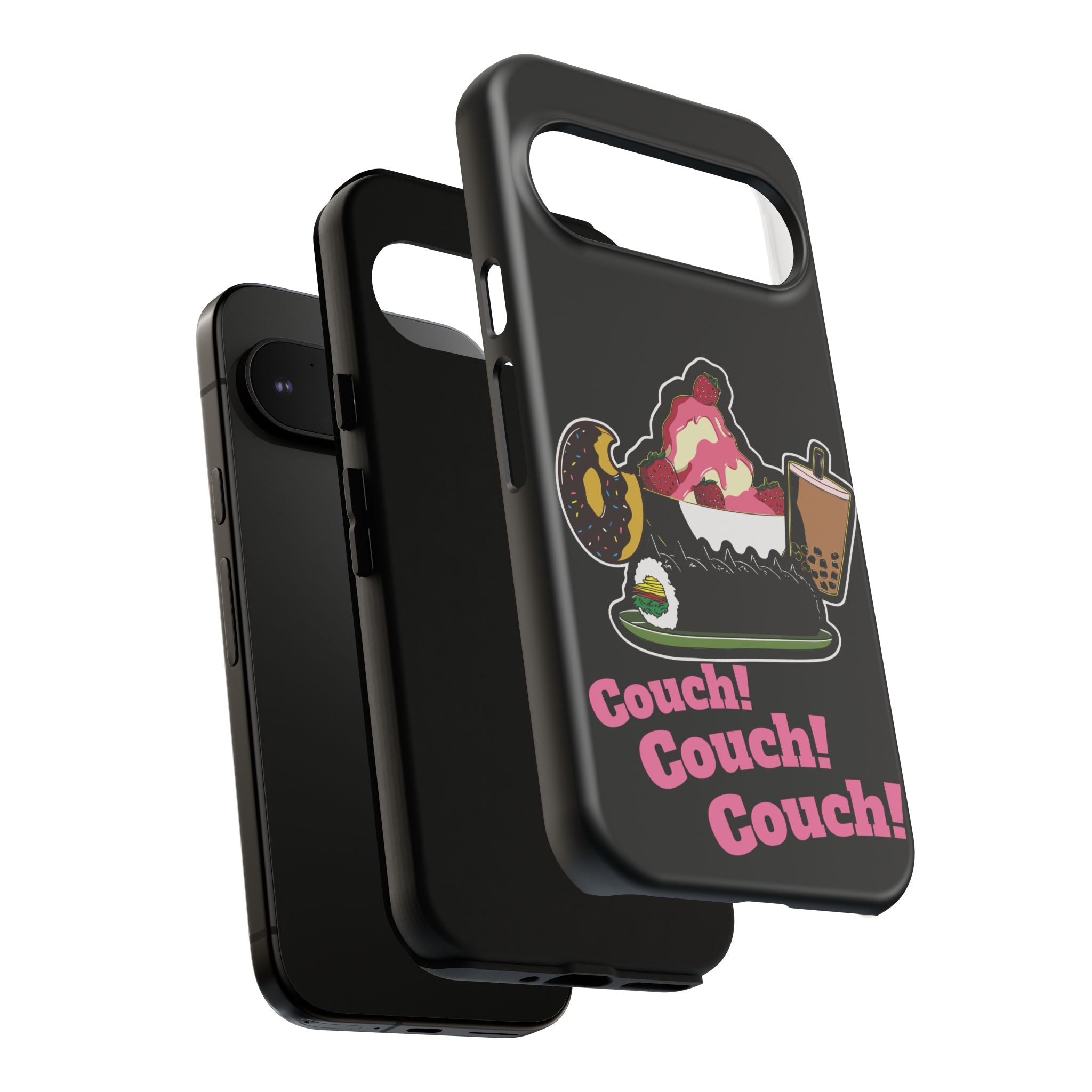 KPOP Style Black Couch Couch Couch Smartphone Tough Cases
