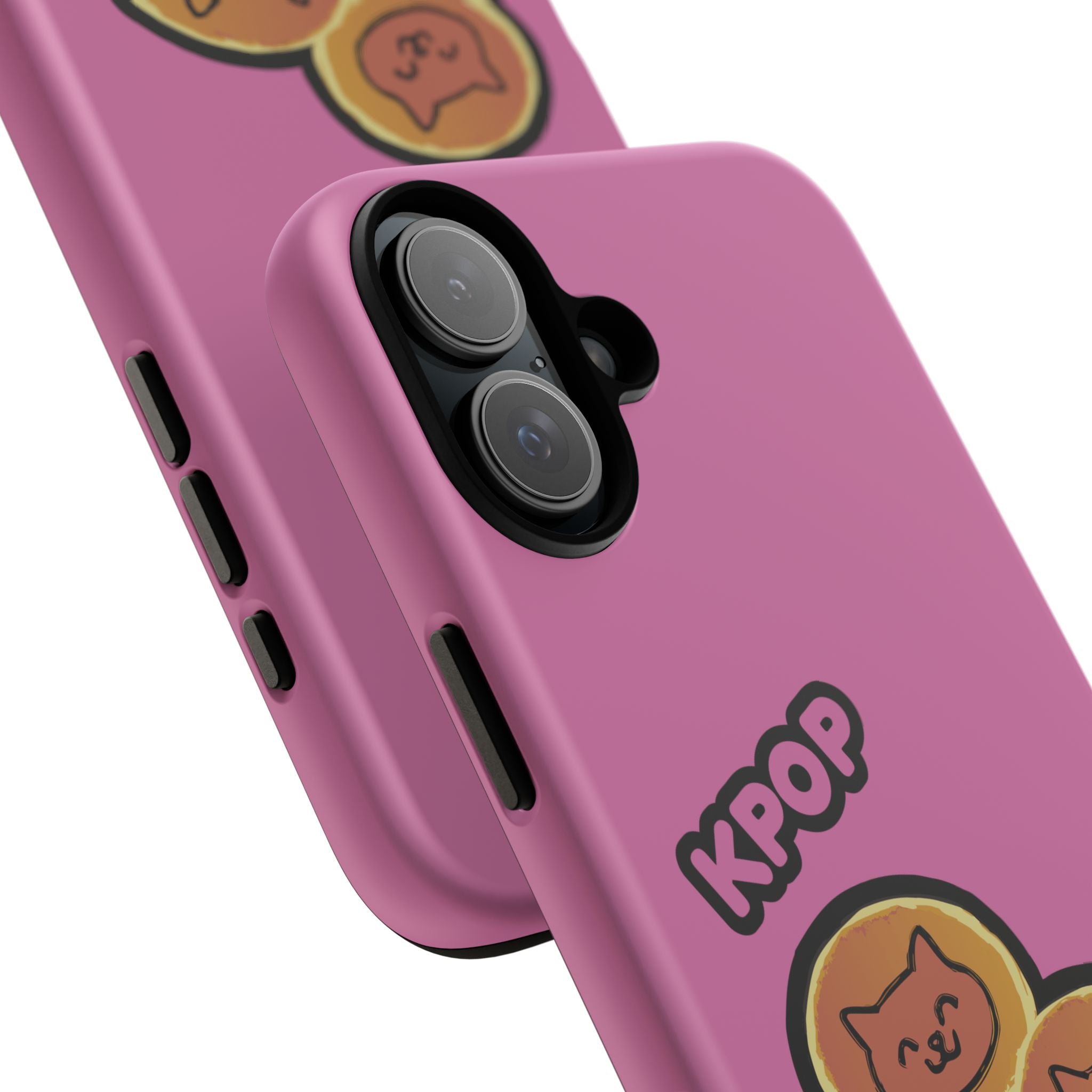 KPOP Style Pancates Pink Smartphone Tough Cases