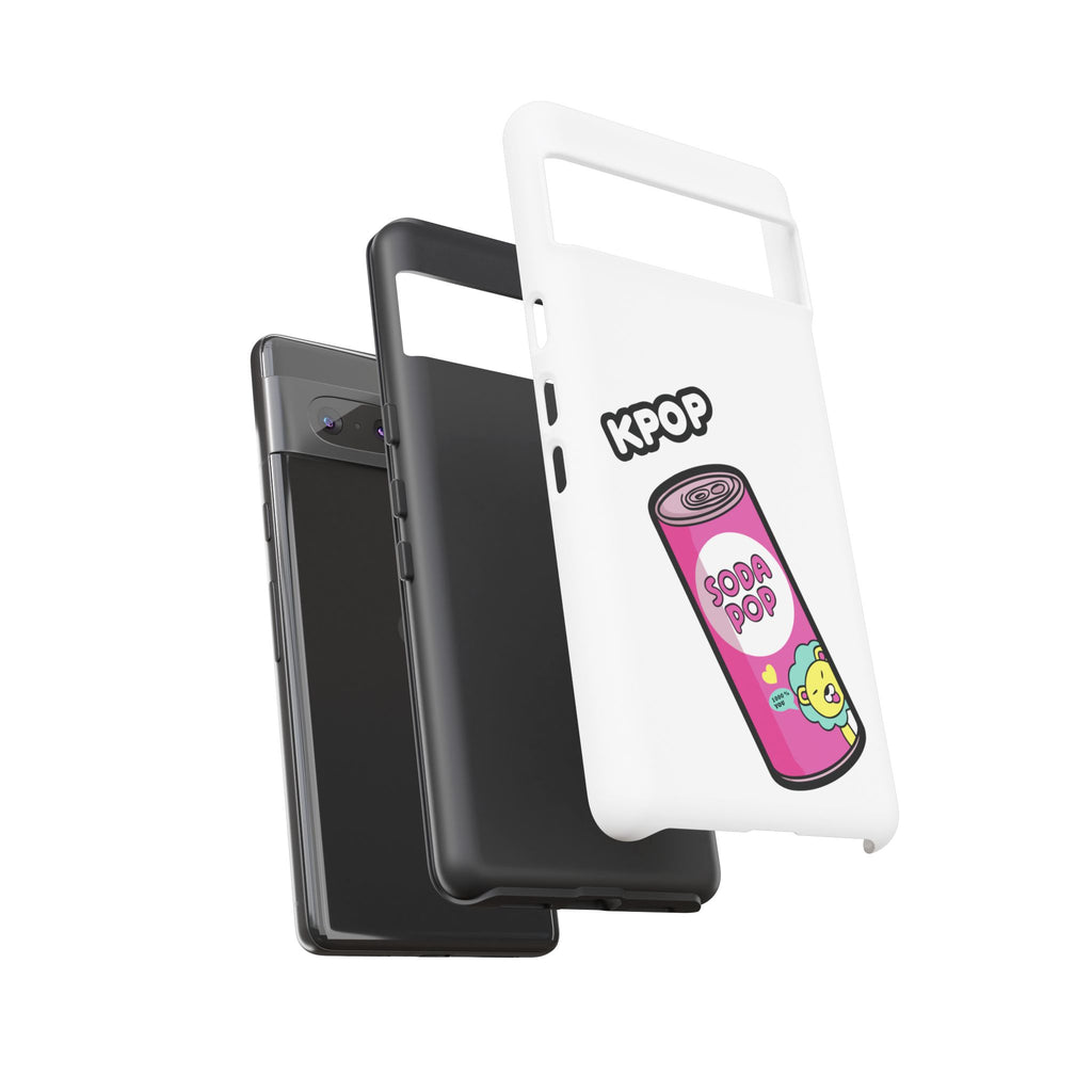 KPOP Style Soda Pop White Smartphone Tough Cases
