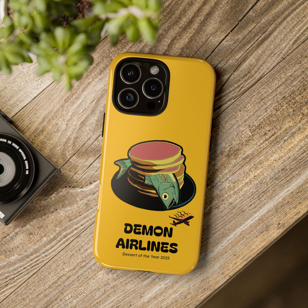 KPOP Style Fish Pancakes Yellow Smartphone Tough Cases