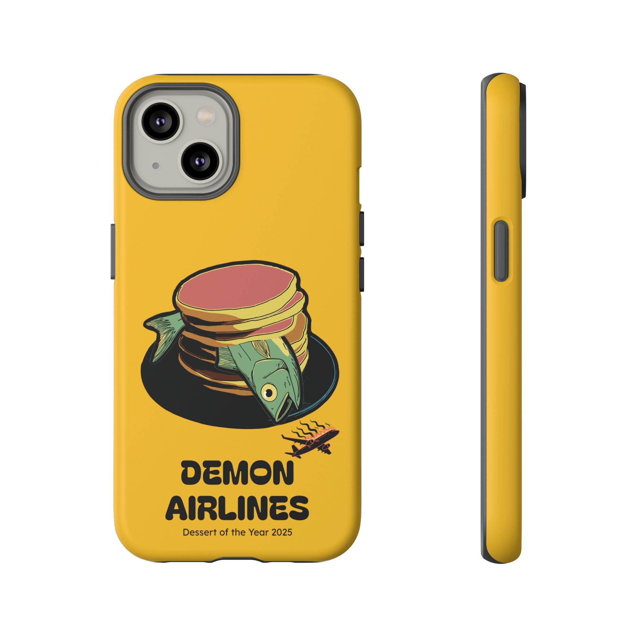 KPOP Style Fish Pancakes Yellow Smartphone Tough Cases