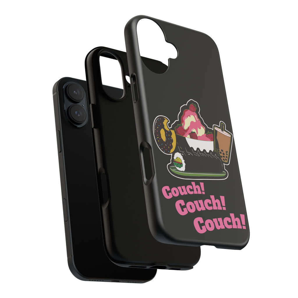KPOP Style Black Couch Couch Couch Smartphone Tough Cases