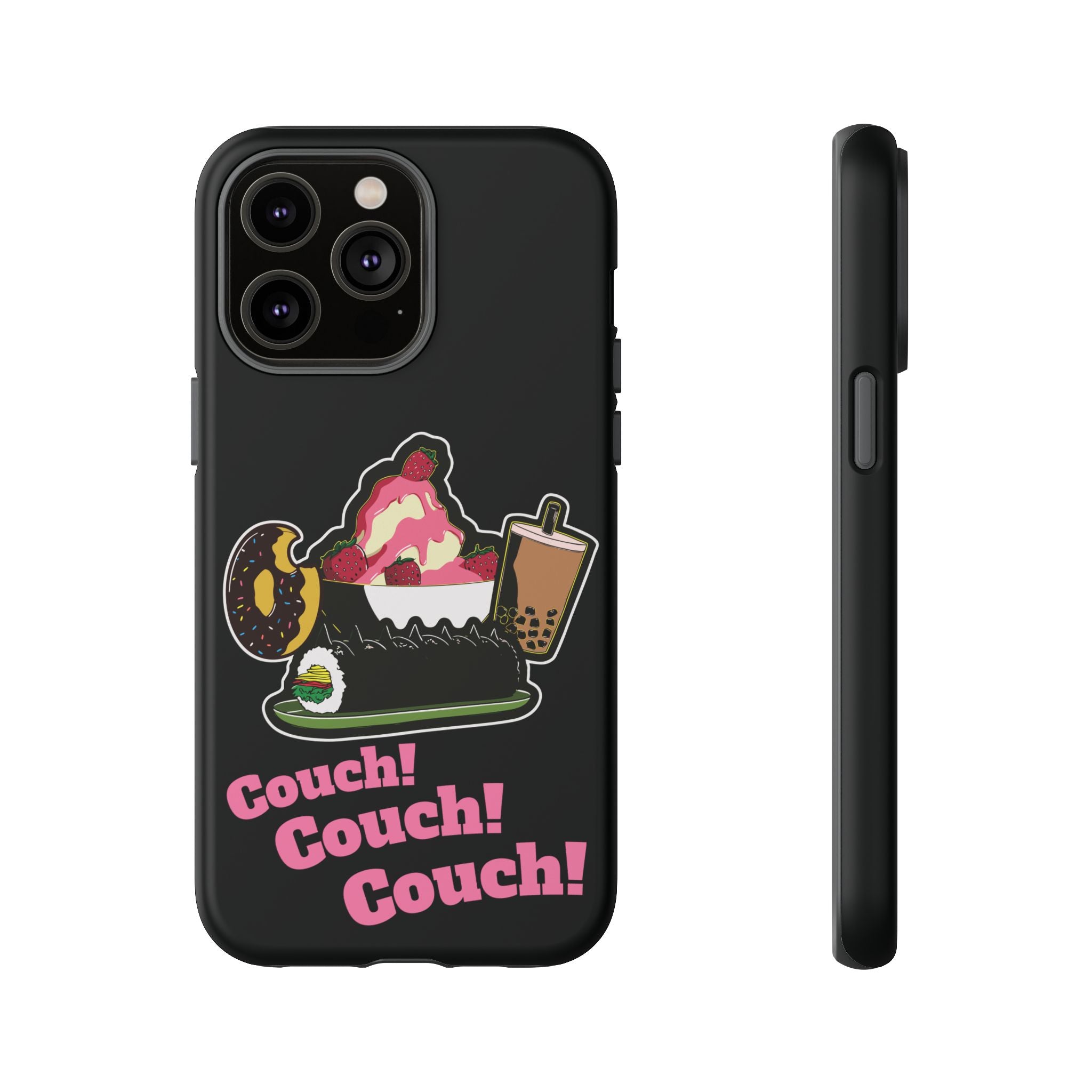 KPOP Style Black Couch Couch Couch Smartphone Tough Cases