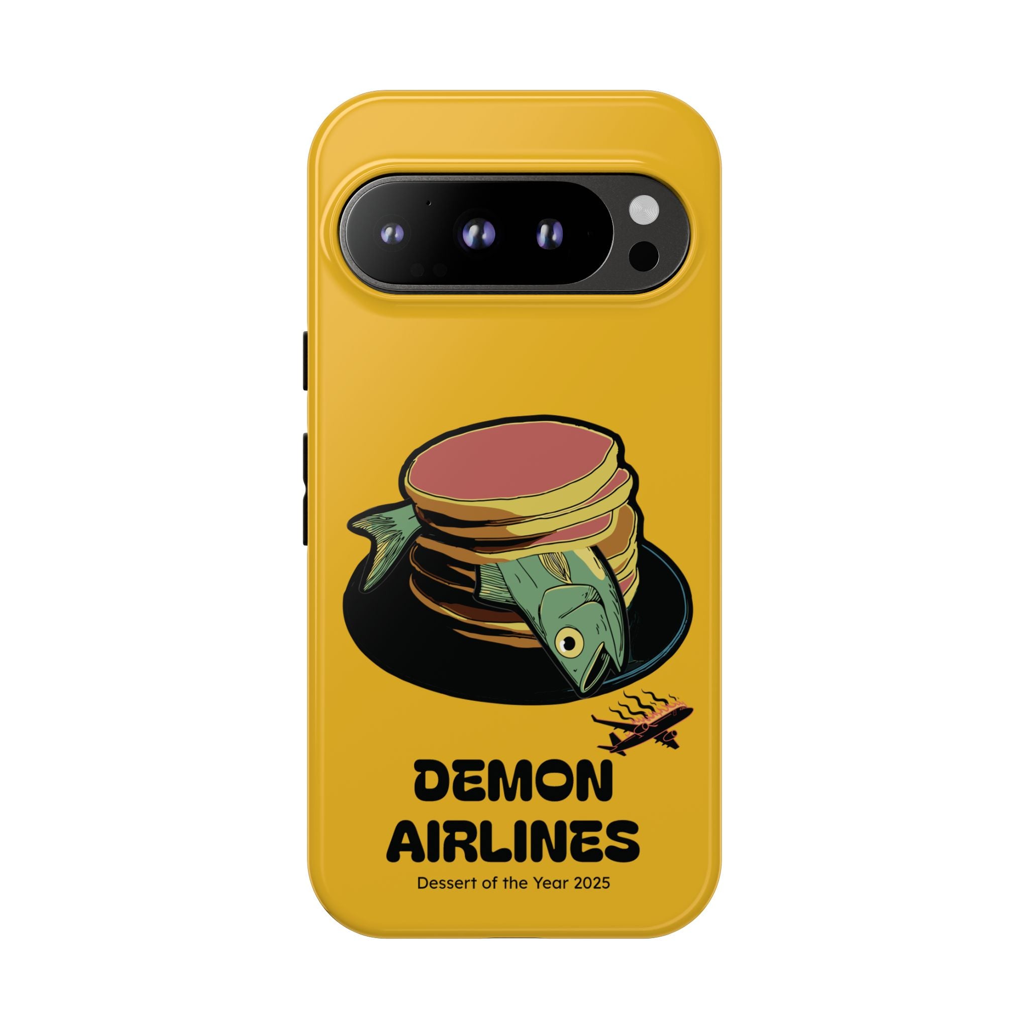 KPOP Style Fish Pancakes Yellow Smartphone Tough Cases
