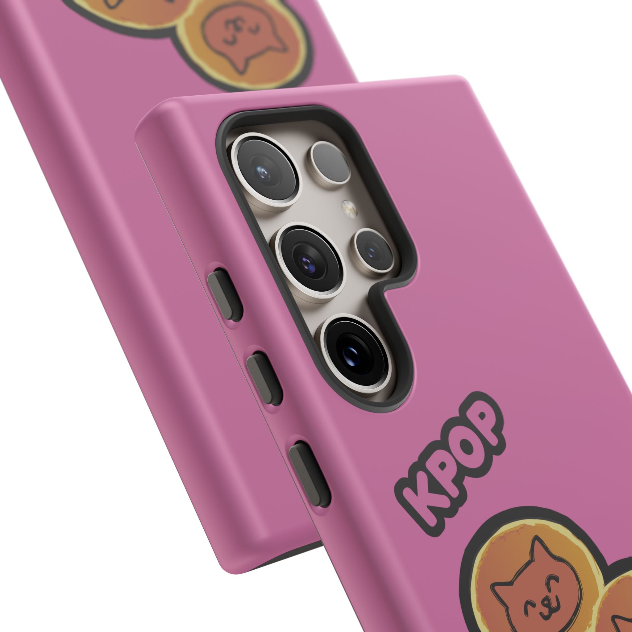 KPOP Style Pancates Pink Smartphone Tough Cases