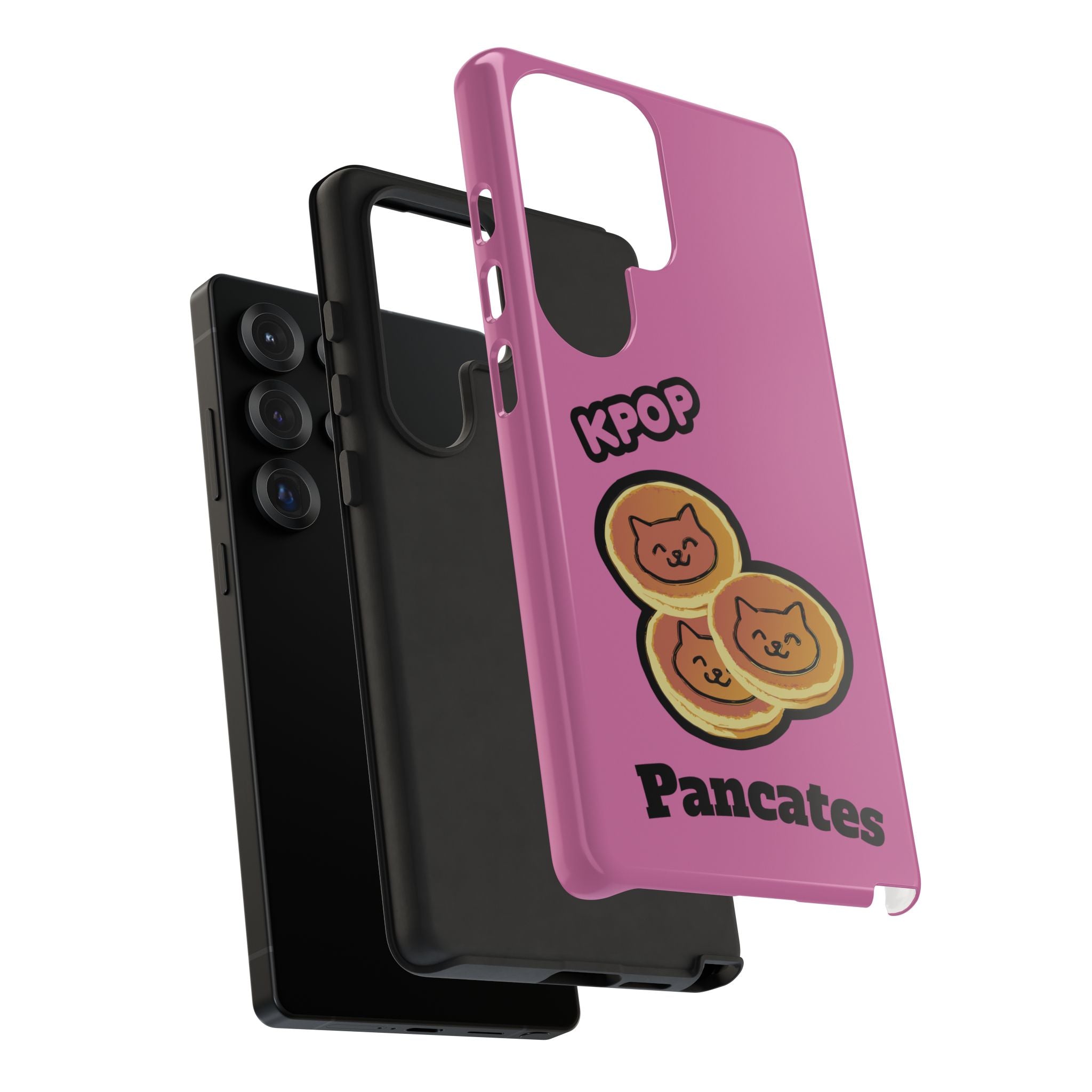 KPOP Style Pancates Pink Smartphone Tough Cases