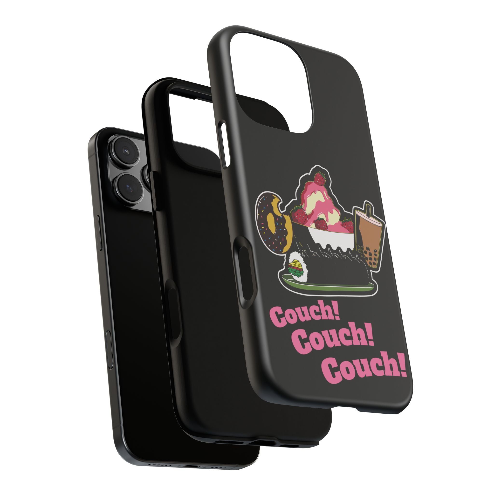 KPOP Style Black Couch Couch Couch Smartphone Tough Cases