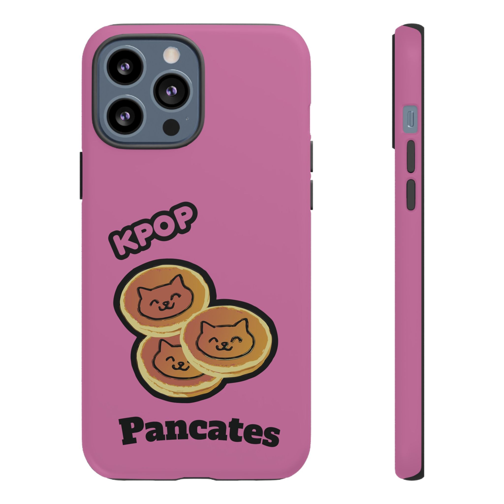 KPOP Style Pancates Pink Smartphone Tough Cases