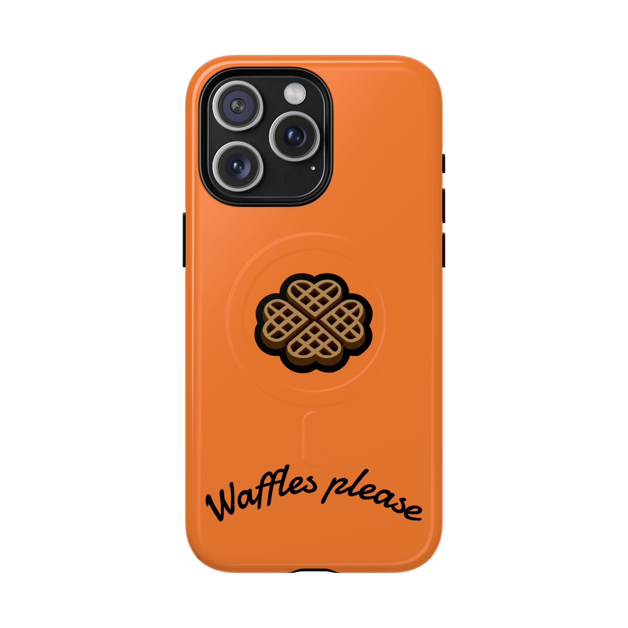 Heart Waffles Style Tough Magnetic Cases