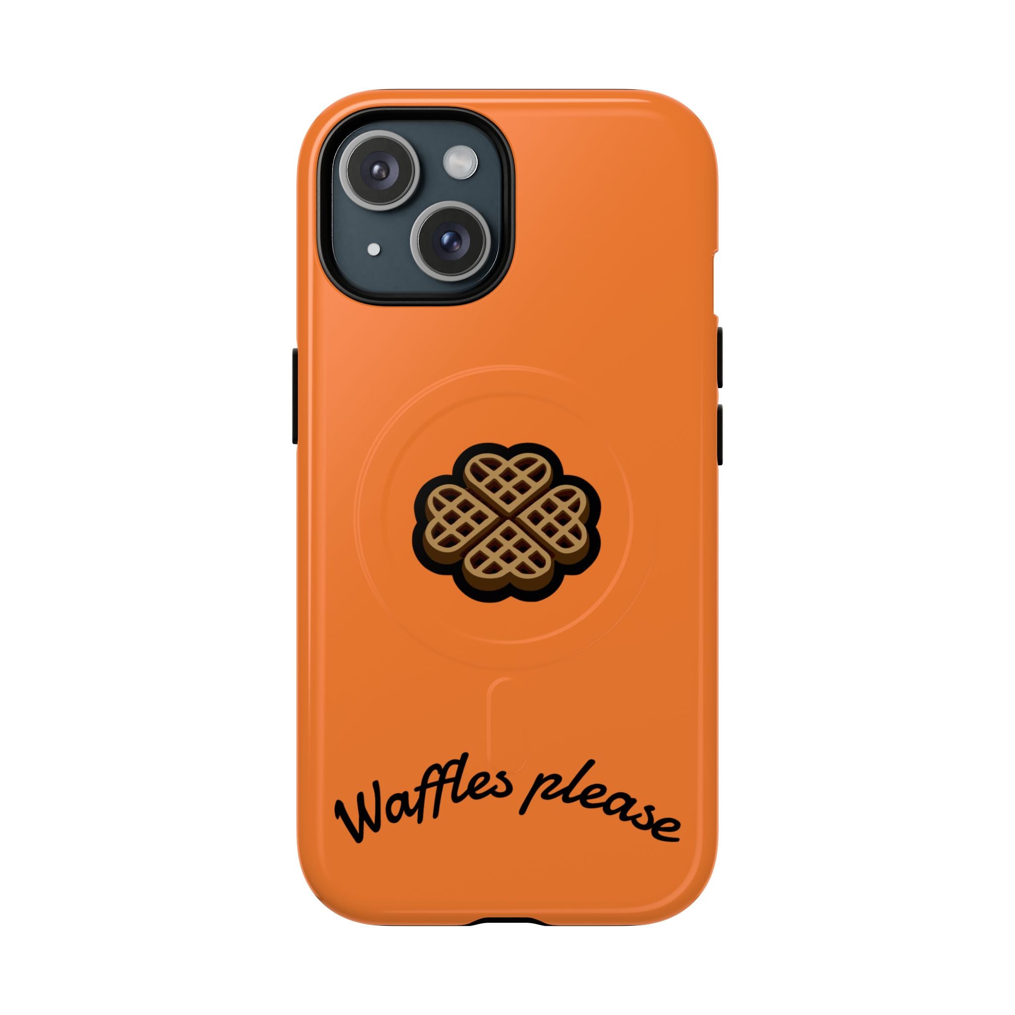 Heart Waffles Style Tough Magnetic Cases