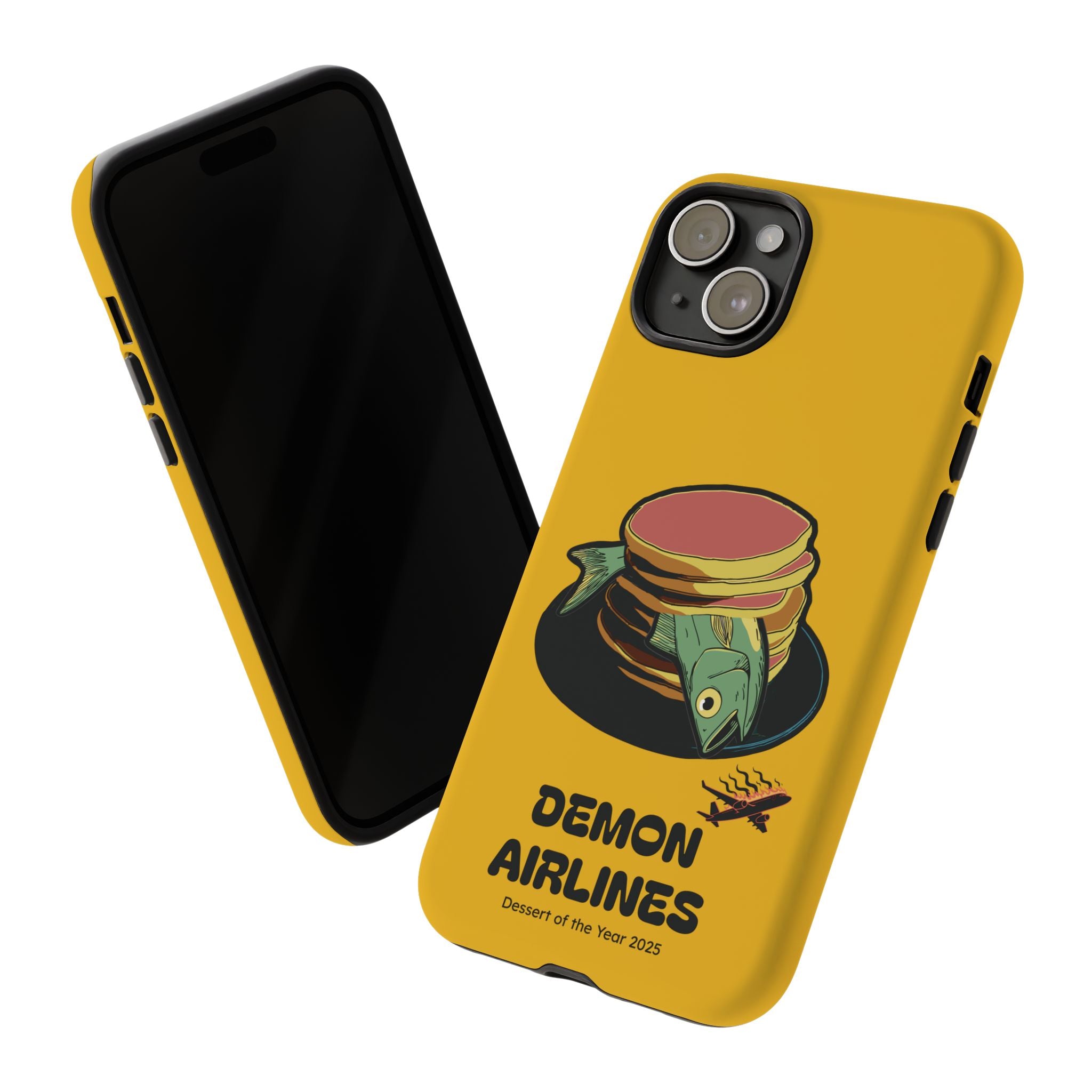 KPOP Style Fish Pancakes Yellow Smartphone Tough Cases