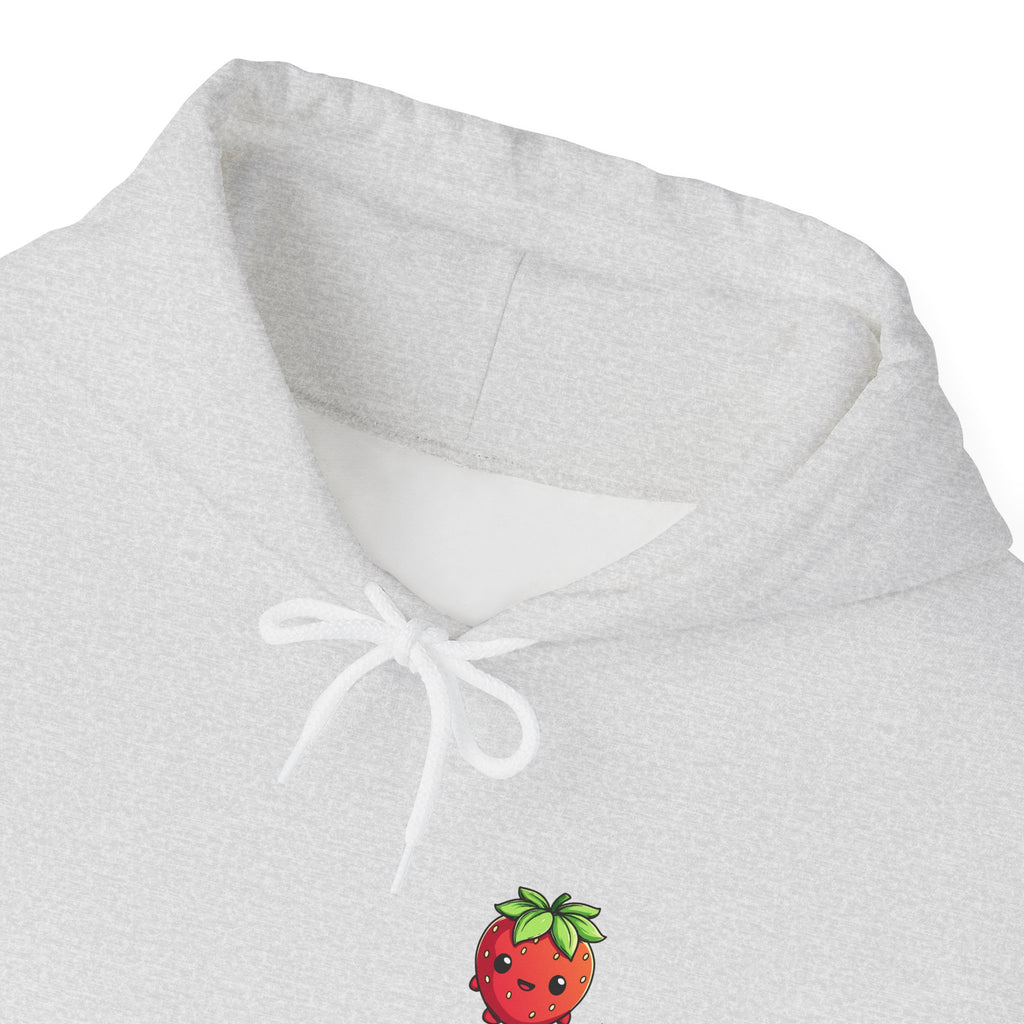 Strawberry / Erdbeer Minimampf Style Unisex Heavy Blend™ Hooded Sweatshirt