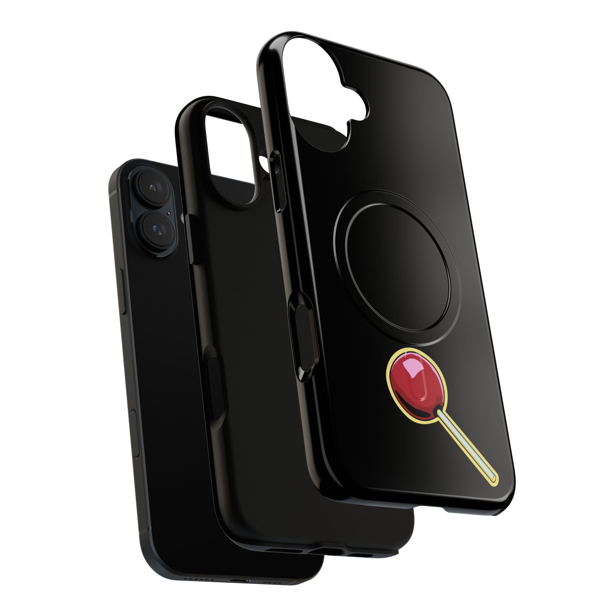 Lollipop Style Mobile Phone Tough Magnetic Cases