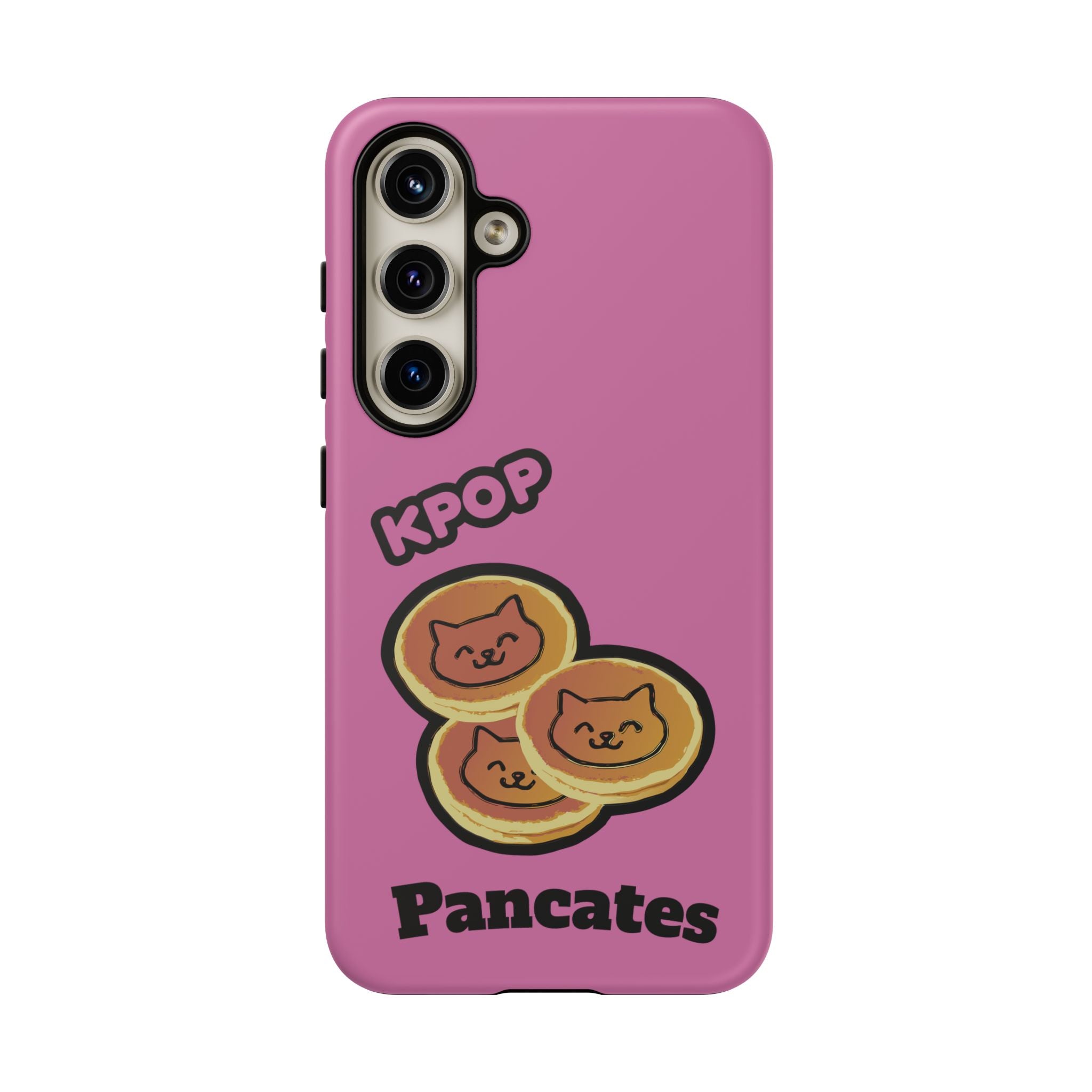 KPOP Style Pancates Pink Smartphone Tough Cases