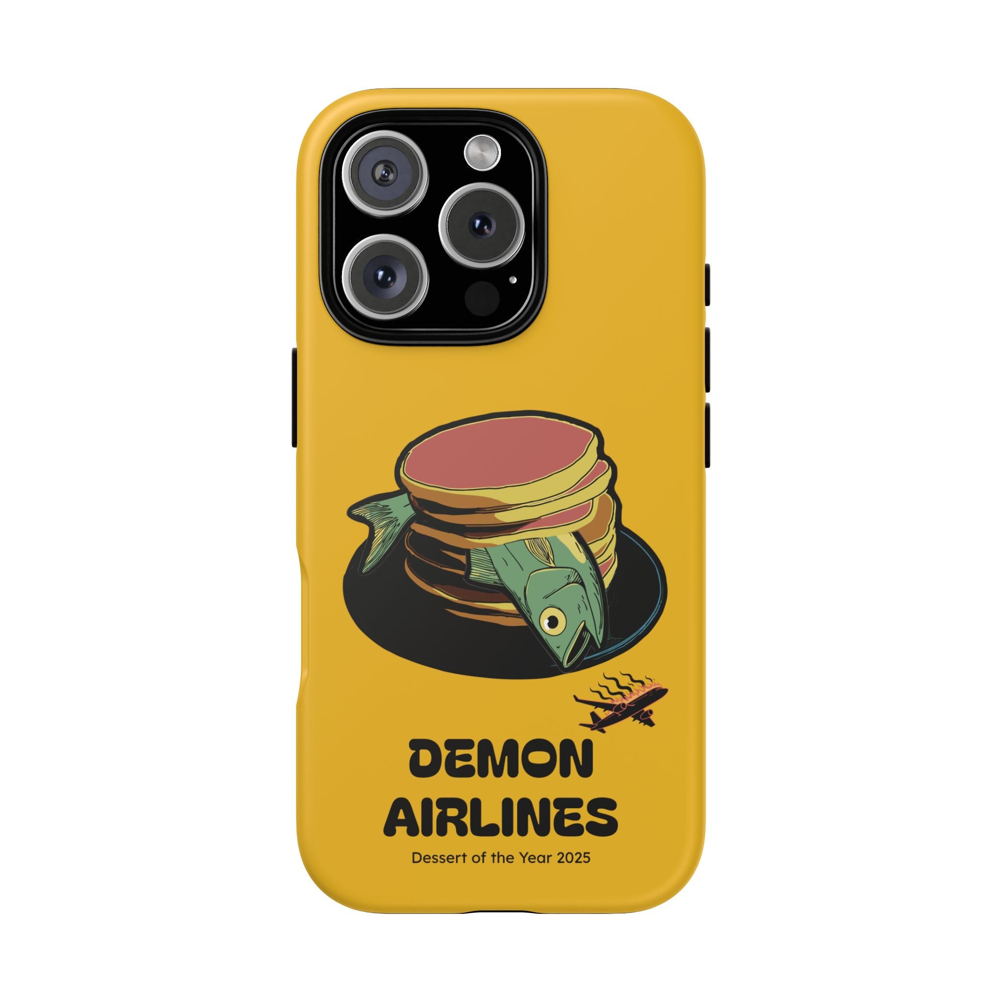 KPOP Style Fish Pancakes Yellow Smartphone Tough Cases