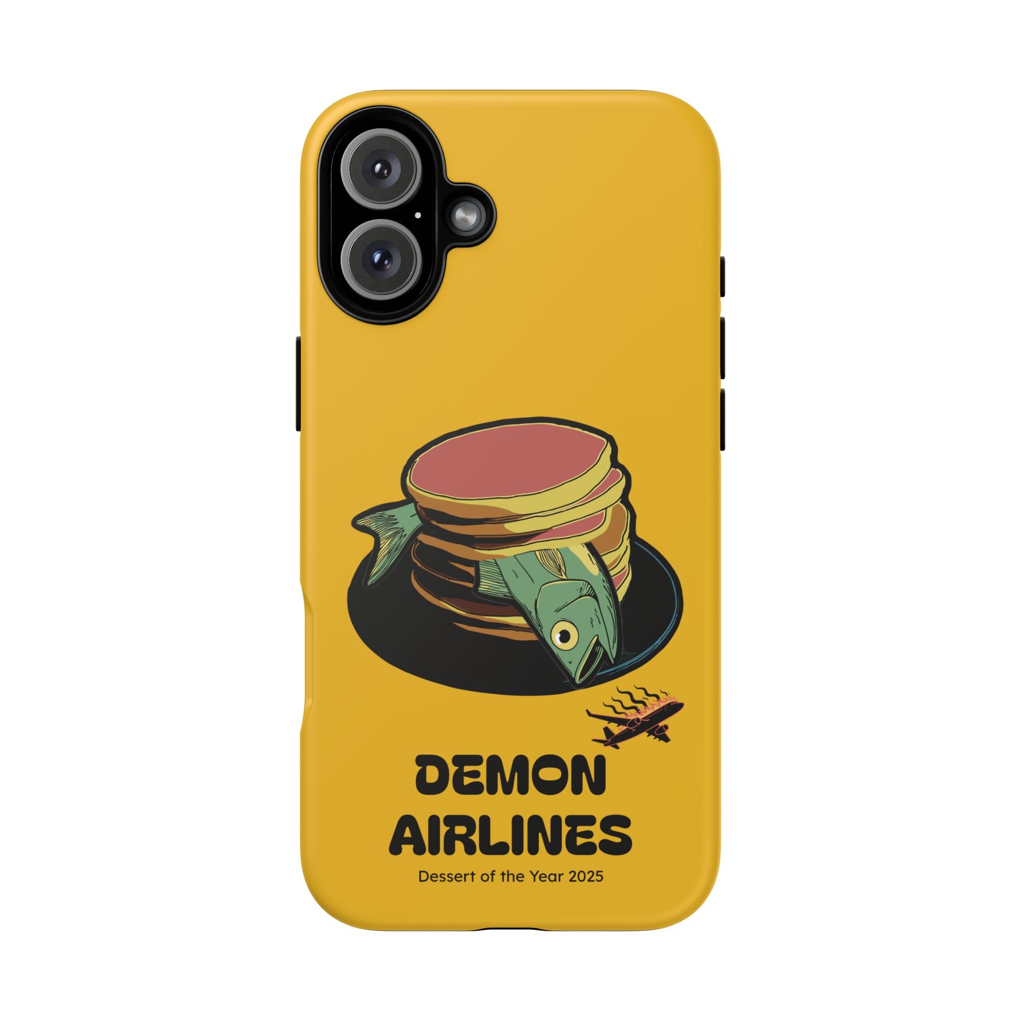 KPOP Style Fish Pancakes Yellow Smartphone Tough Cases