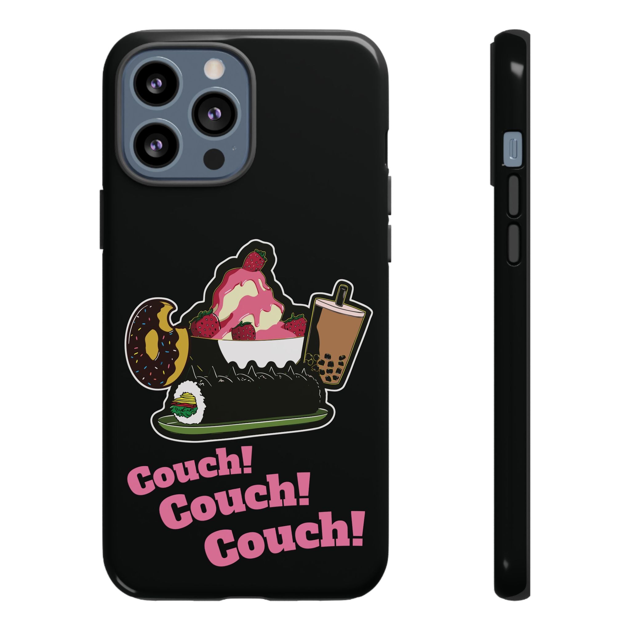 KPOP Style Black Couch Couch Couch Smartphone Tough Cases