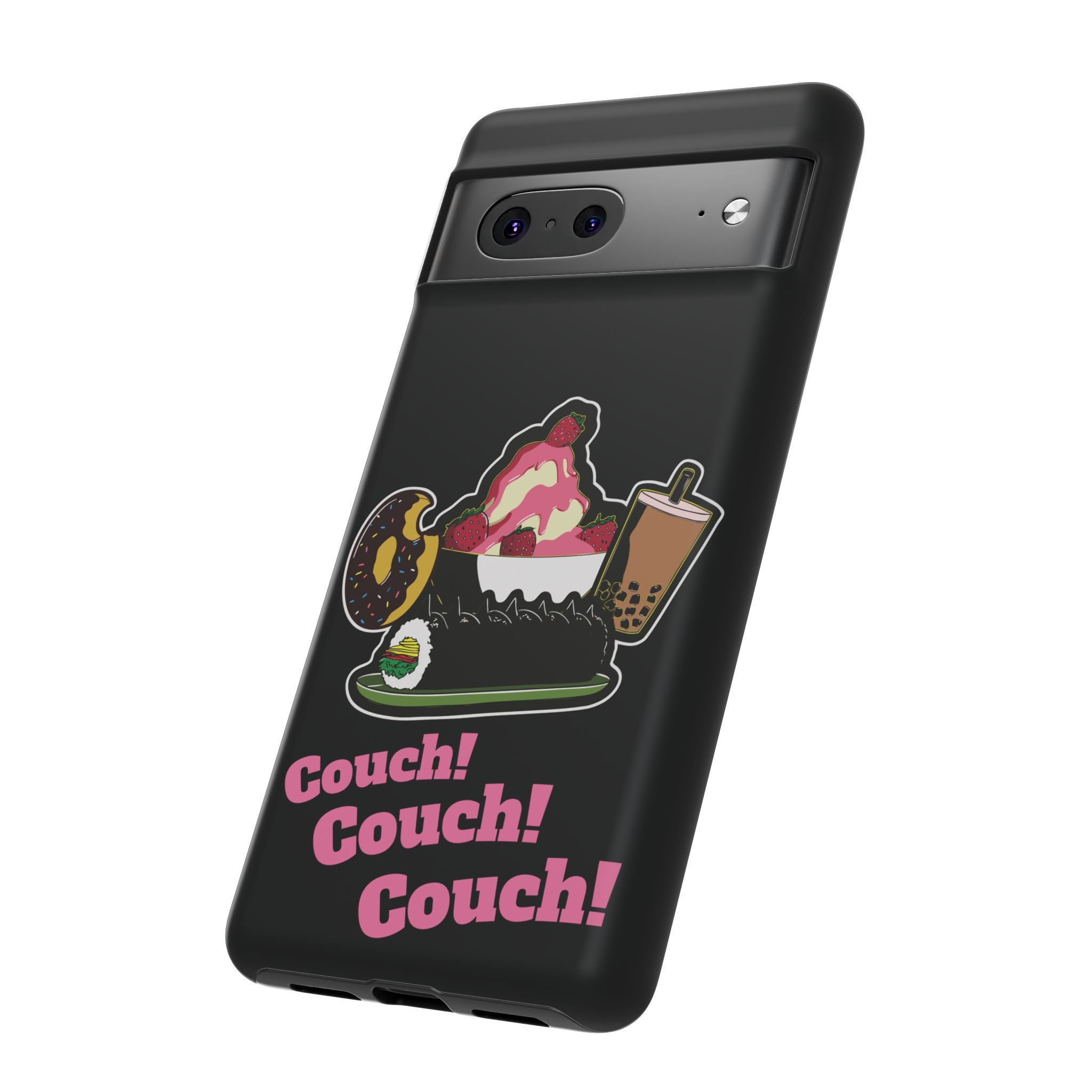 KPOP Style Black Couch Couch Couch Smartphone Tough Cases