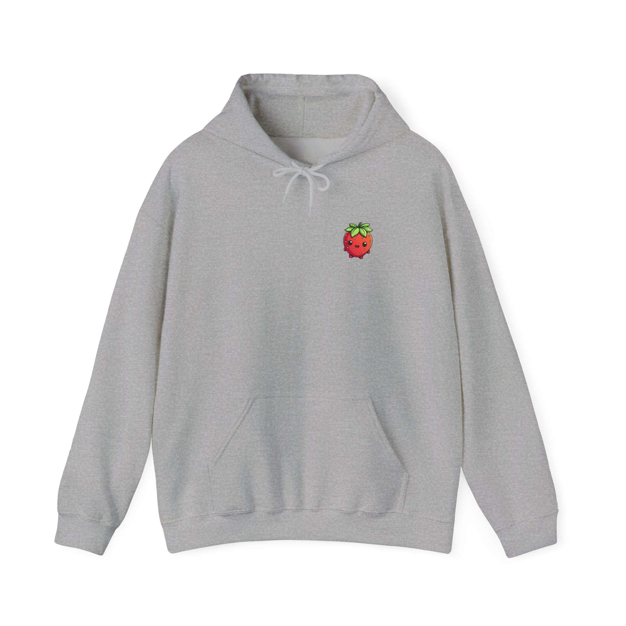 Strawberry / Erdbeer Minimampf Style Unisex Heavy Blend™ Hooded Sweatshirt