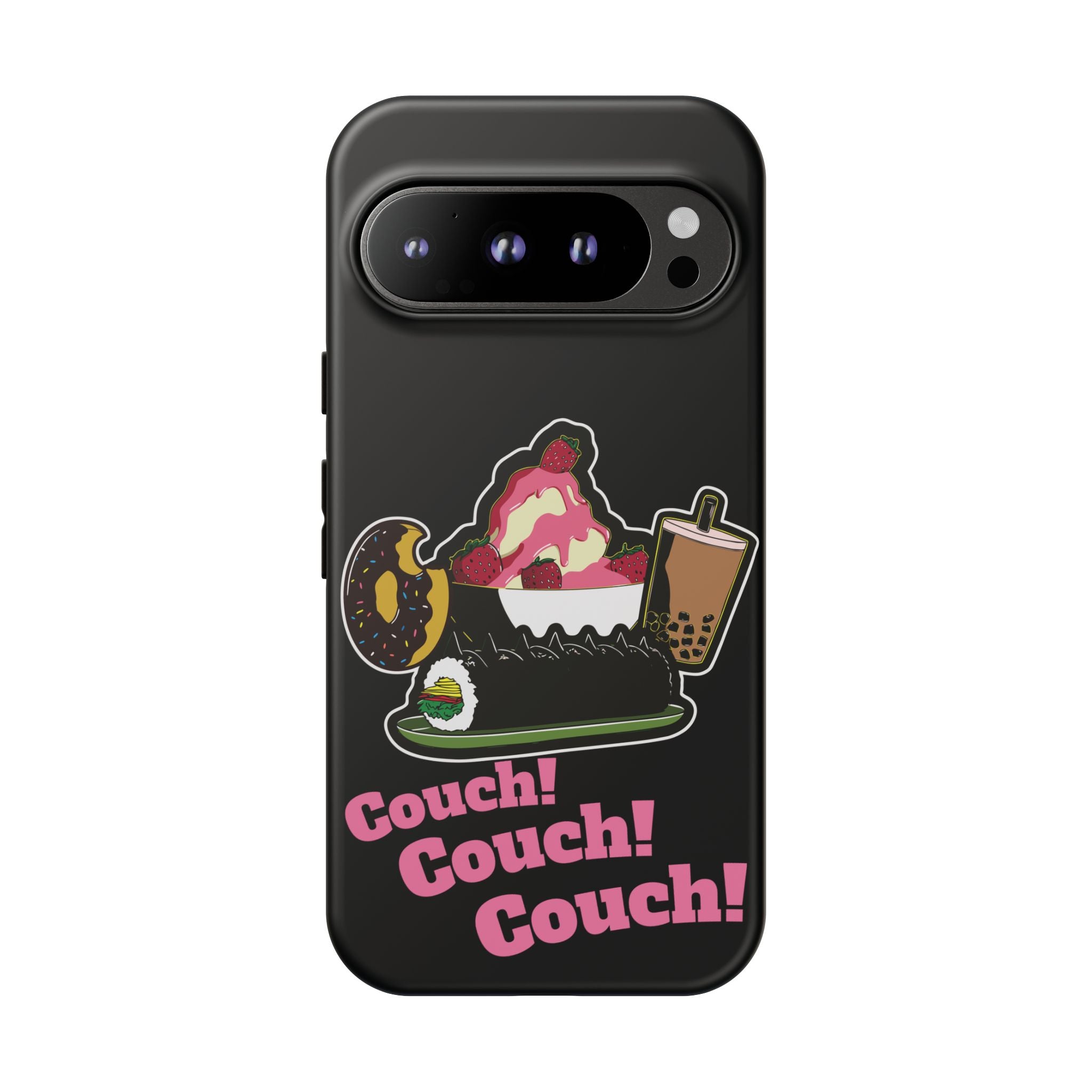 KPOP Style Black Couch Couch Couch Smartphone Tough Cases