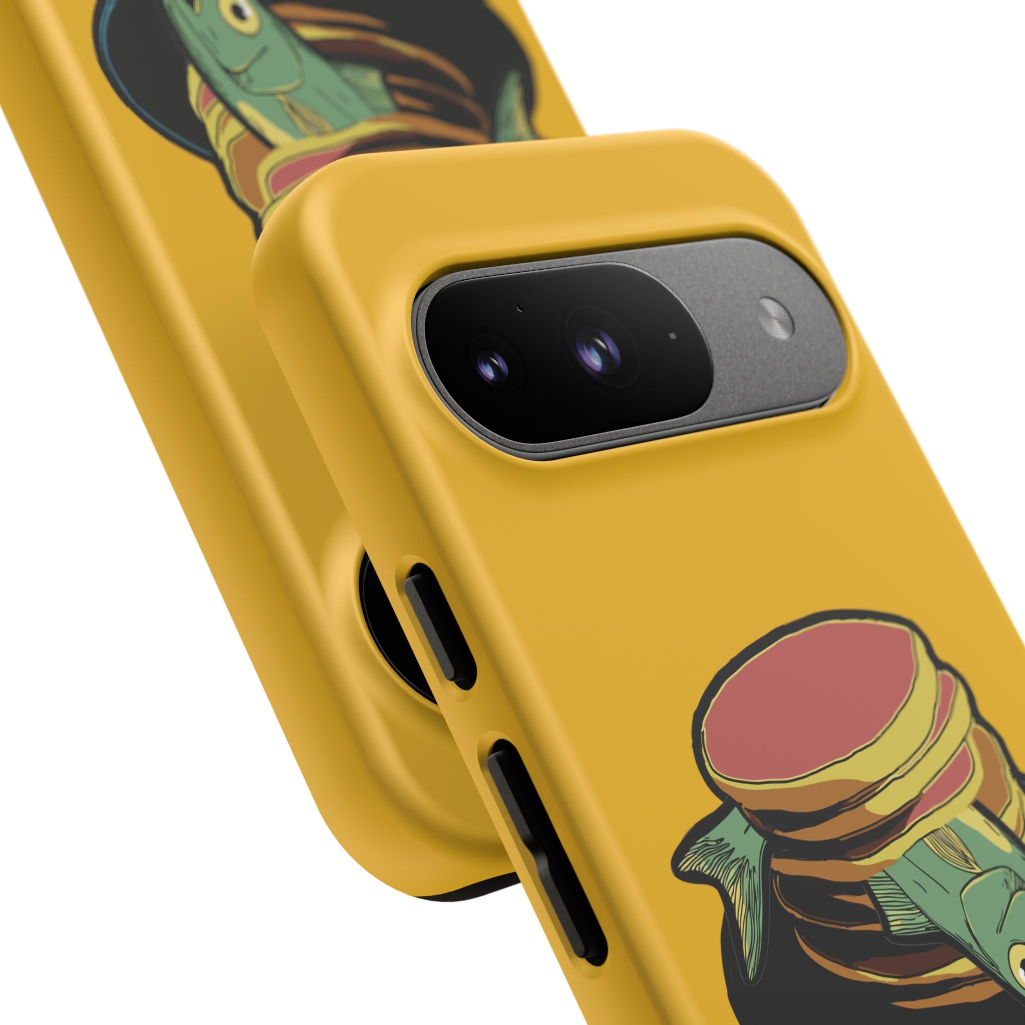 KPOP Style Fish Pancakes Yellow Smartphone Tough Cases