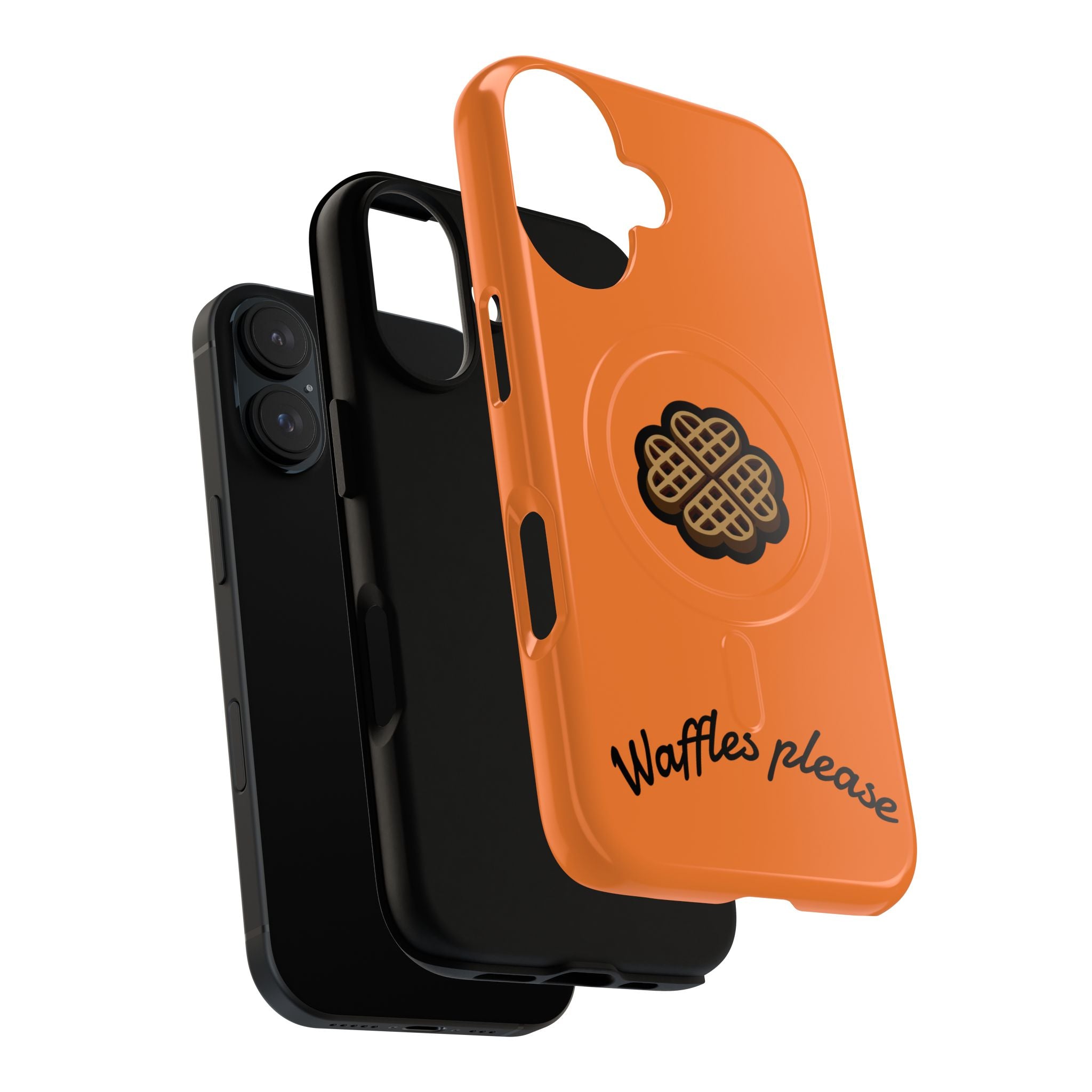 Heart Waffles Style Tough Magnetic Cases