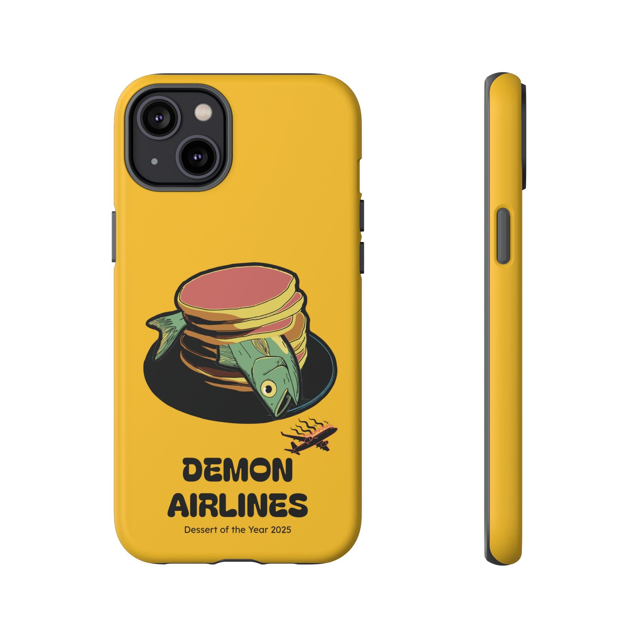 KPOP Style Fish Pancakes Yellow Smartphone Tough Cases