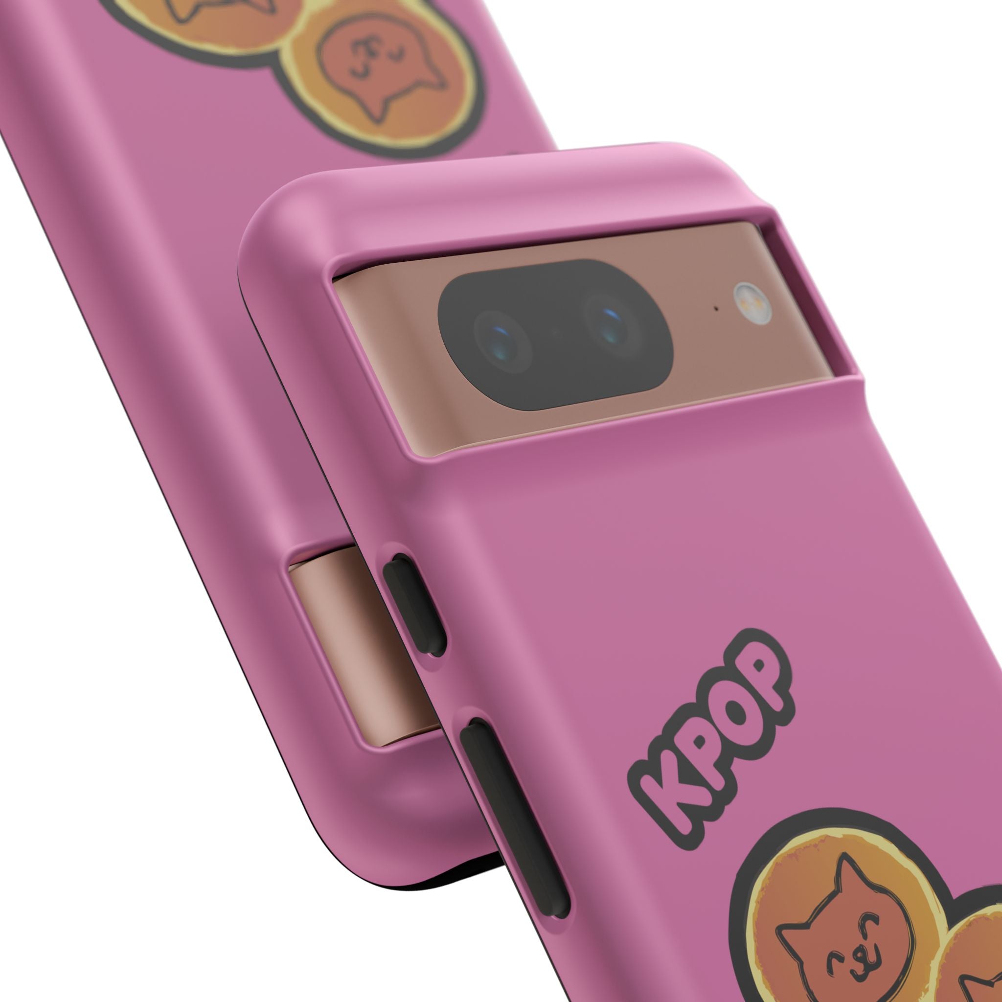 KPOP Style Pancates Pink Smartphone Tough Cases
