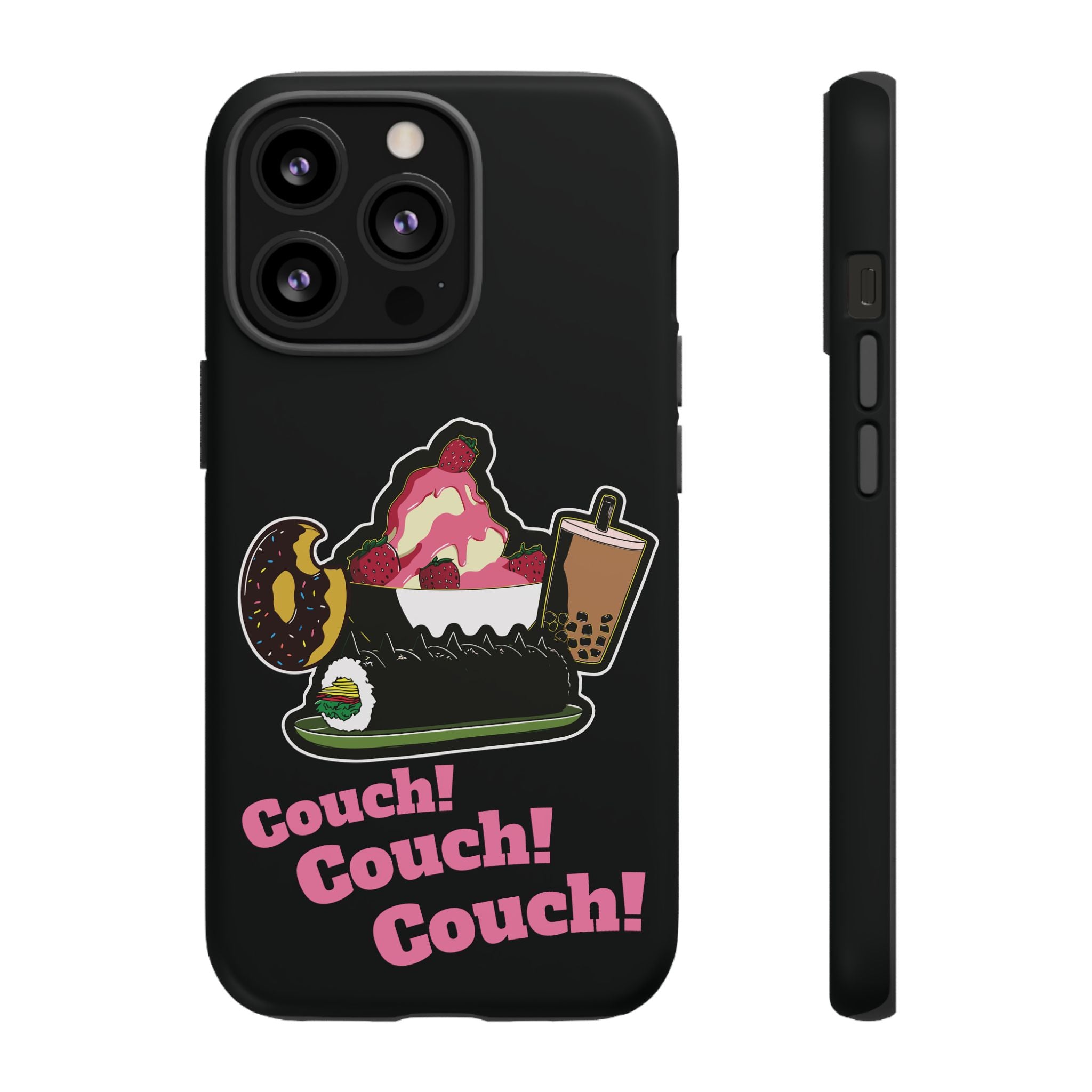 KPOP Style Black Couch Couch Couch Smartphone Tough Cases