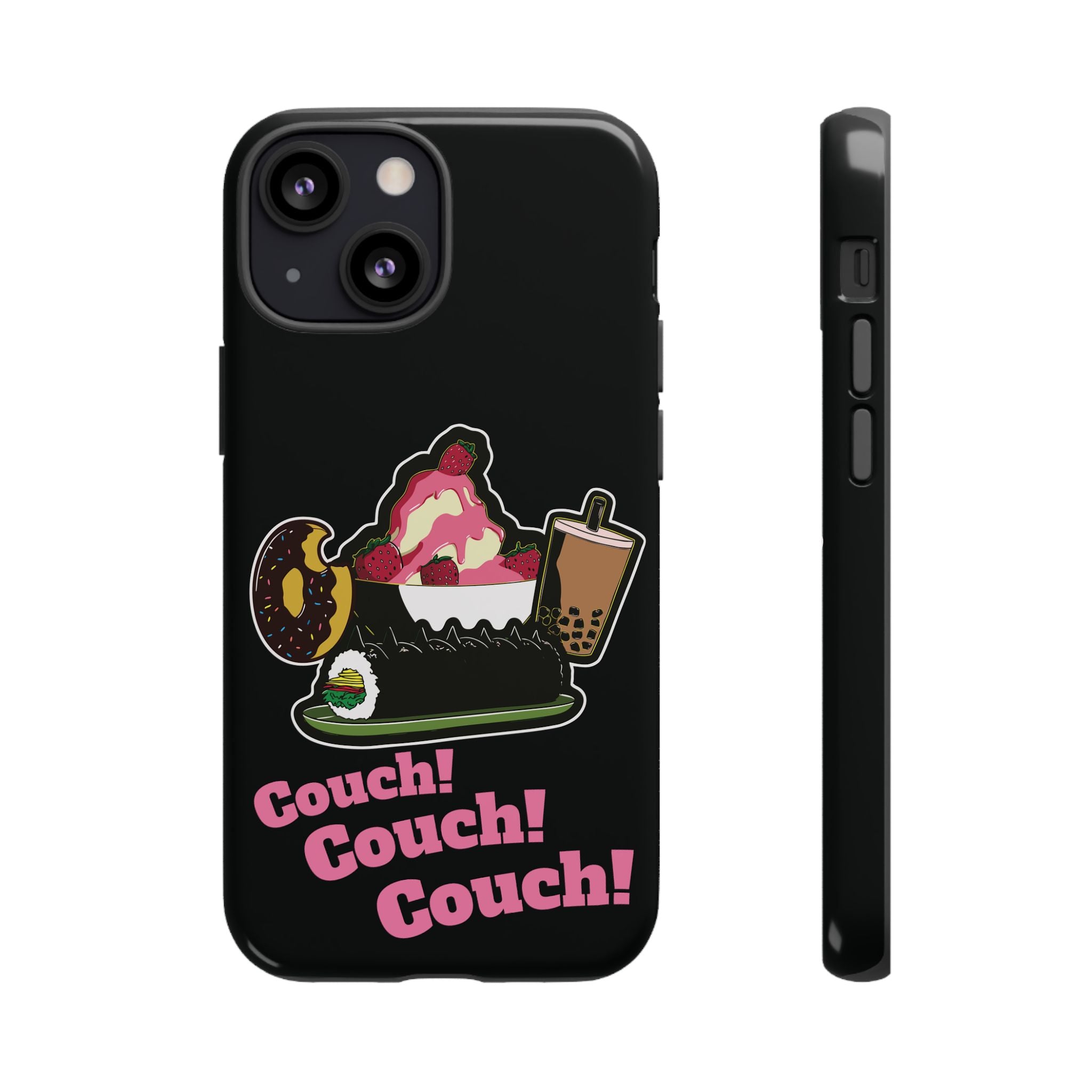KPOP Style Black Couch Couch Couch Smartphone Tough Cases