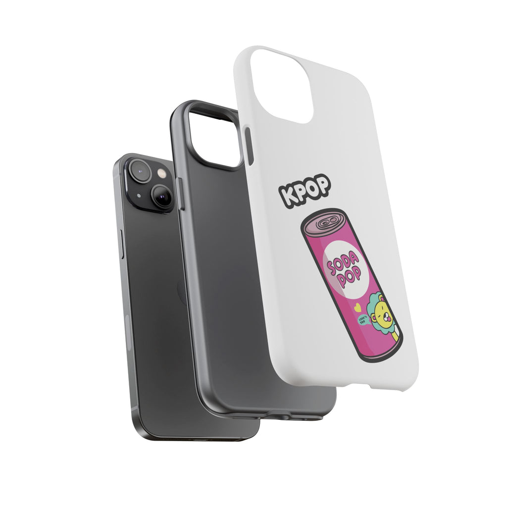 KPOP Style Soda Pop White Smartphone Tough Cases