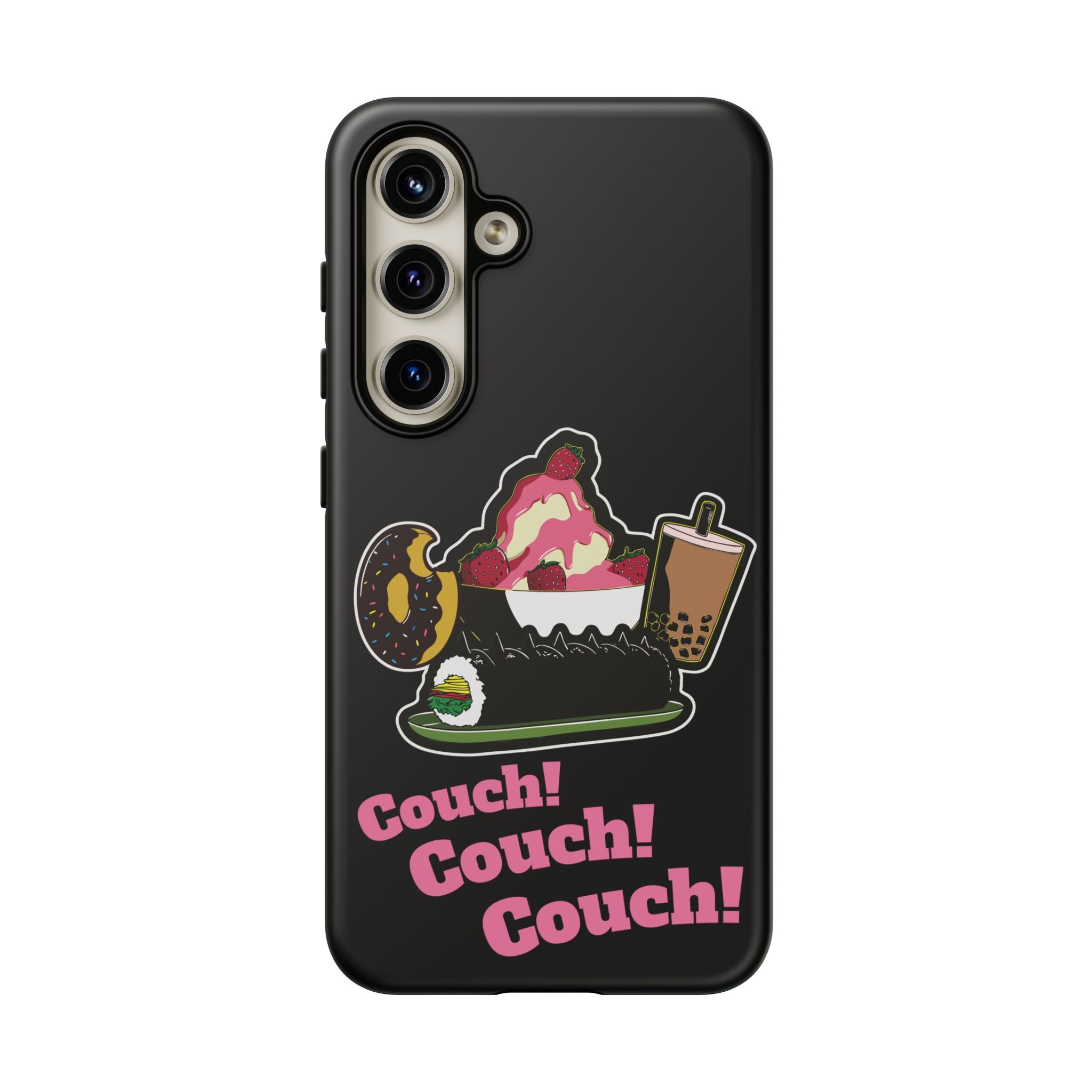 KPOP Style Black Couch Couch Couch Smartphone Tough Cases