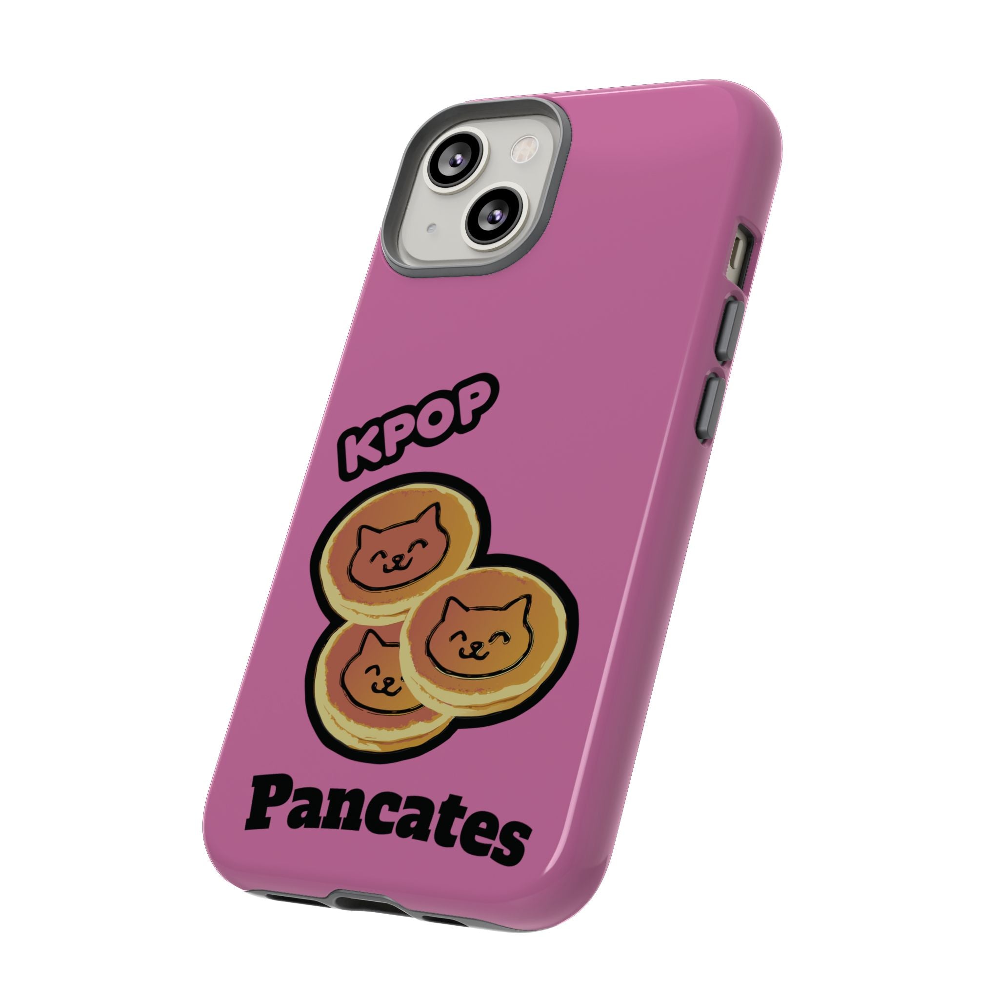 KPOP Style Pancates Pink Smartphone Tough Cases