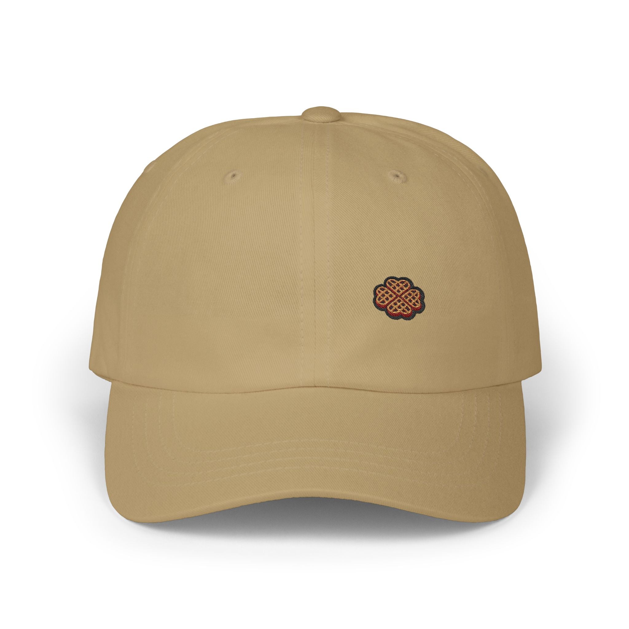 Mini Heart Waffle Style Classic Dad Cap (Embroidery)