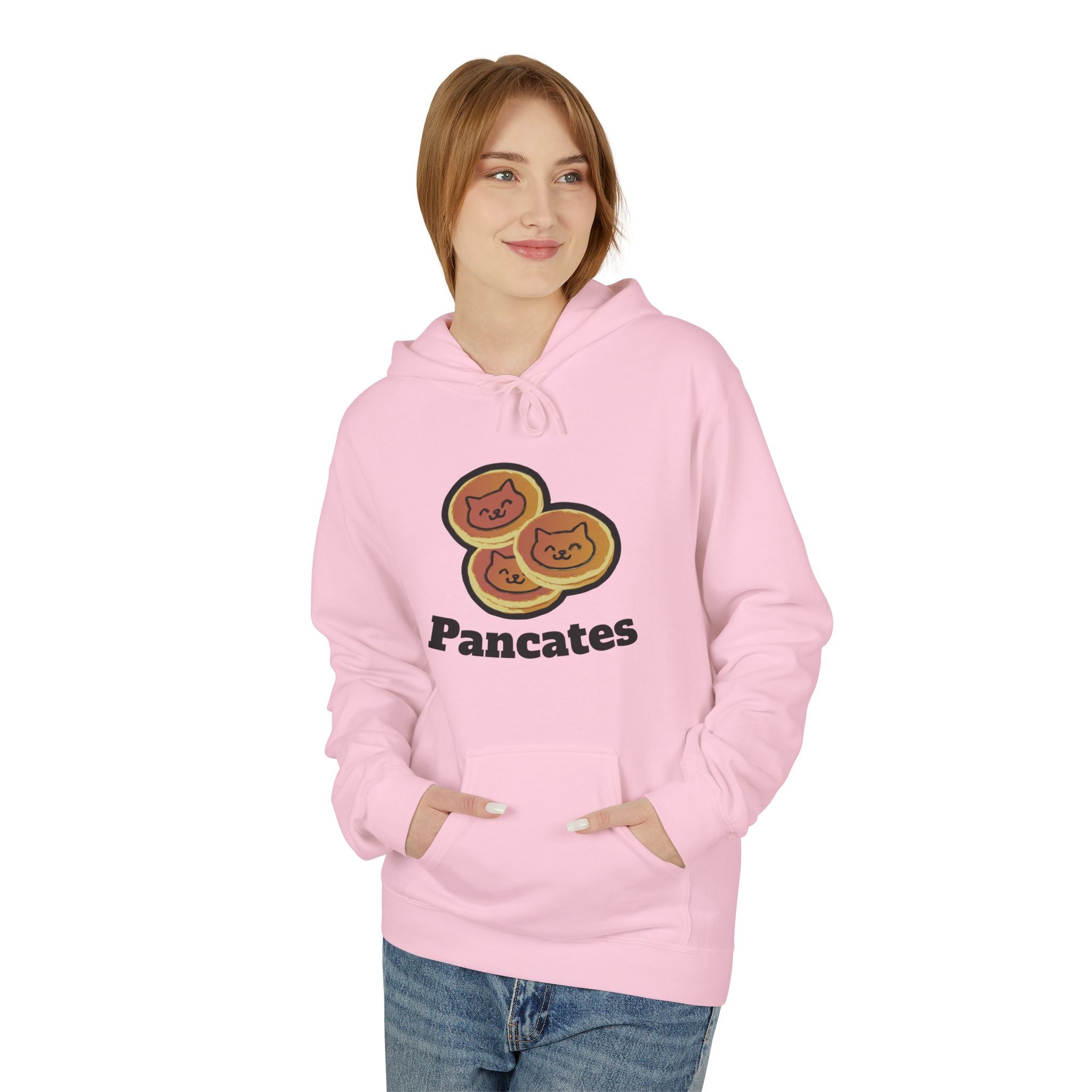 Pancates Style Unisex Midweight Softstyle Fleece Hoodie