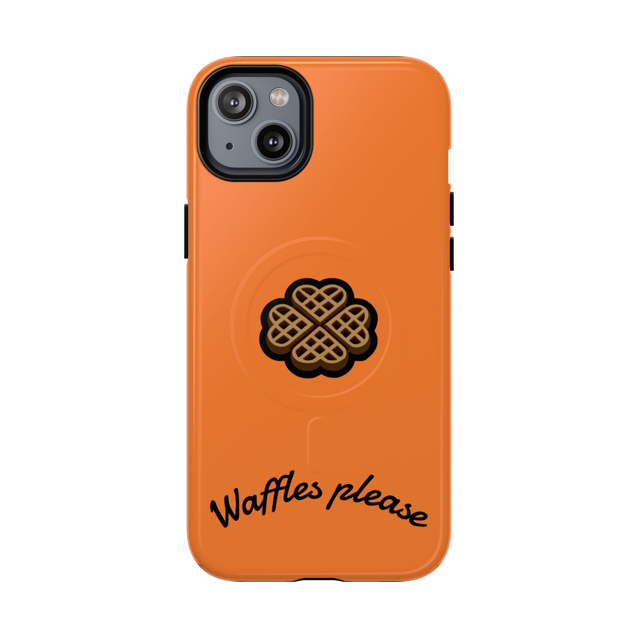 Heart Waffles Style Tough Magnetic Cases