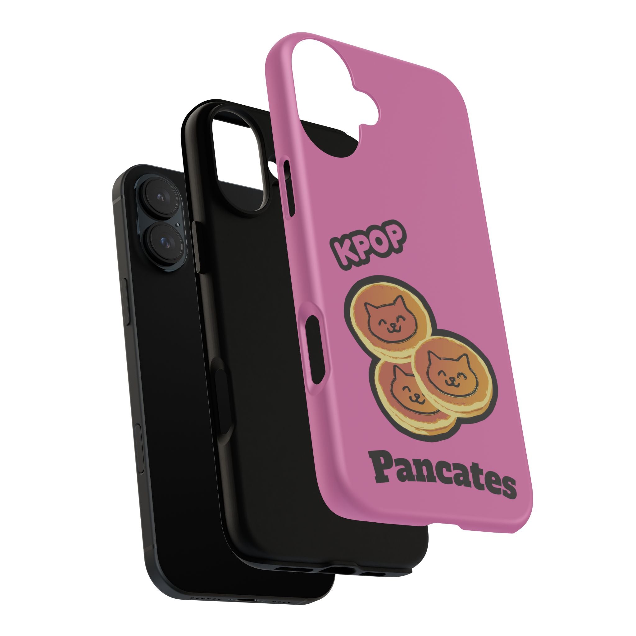 KPOP Style Pancates Pink Smartphone Tough Cases