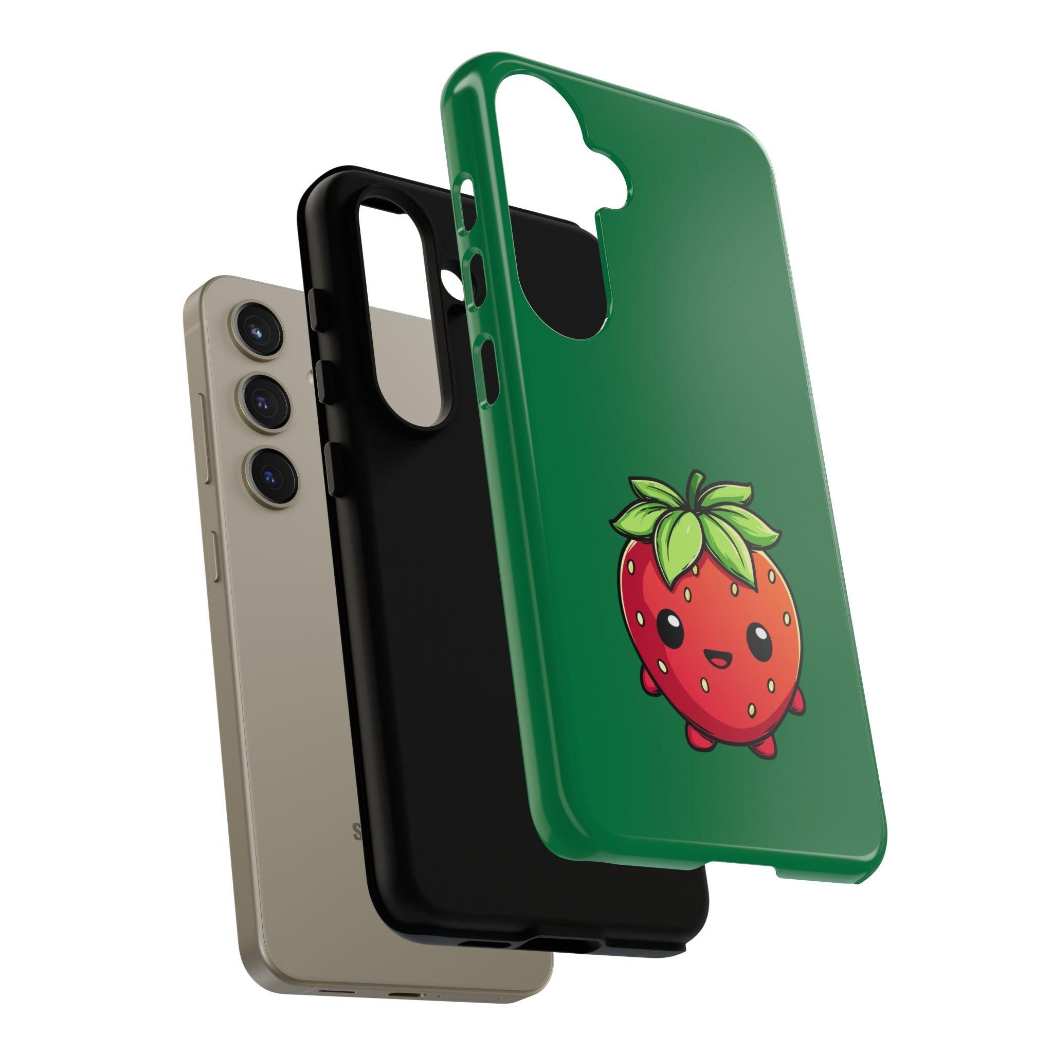 Erdbeere Minimampf Snack Style Smartphone Tough Cases