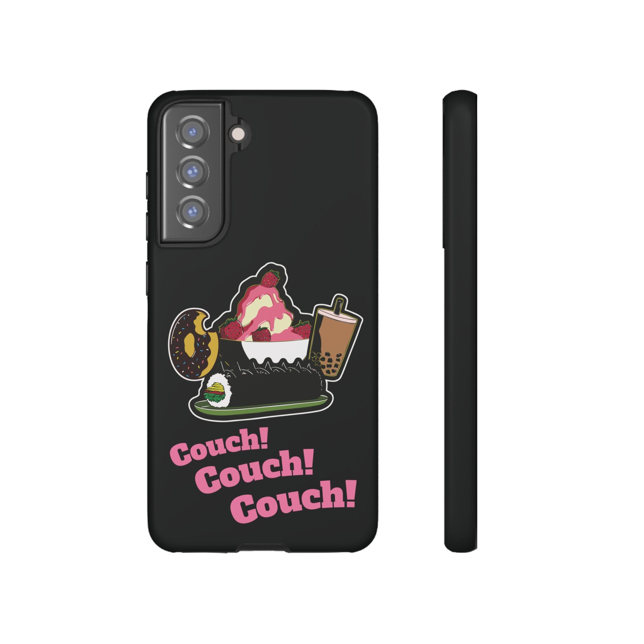 KPOP Style Black Couch Couch Couch Smartphone Tough Cases