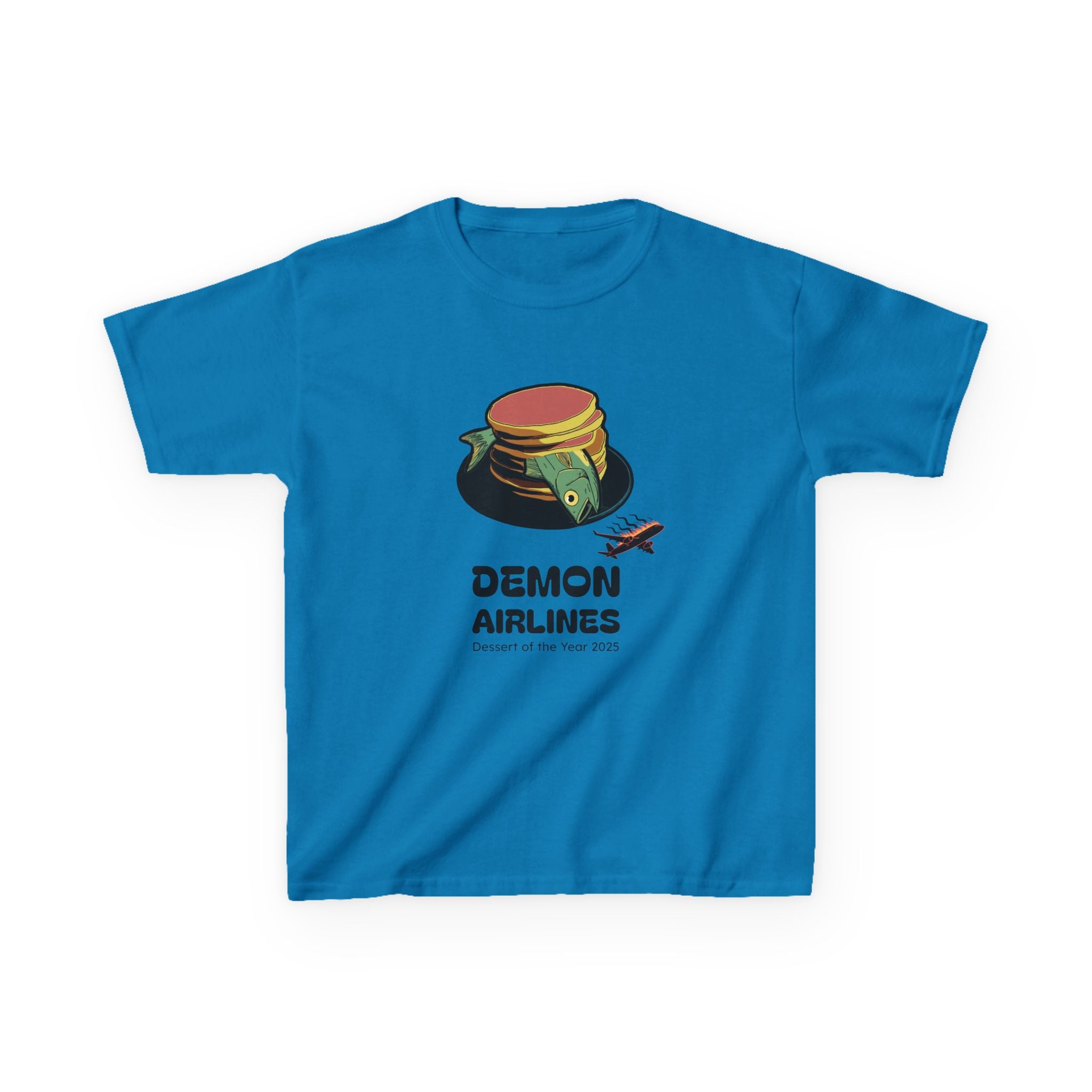 KPOP Style Fish Pancakes Kids Heavy Cotton™ Tee