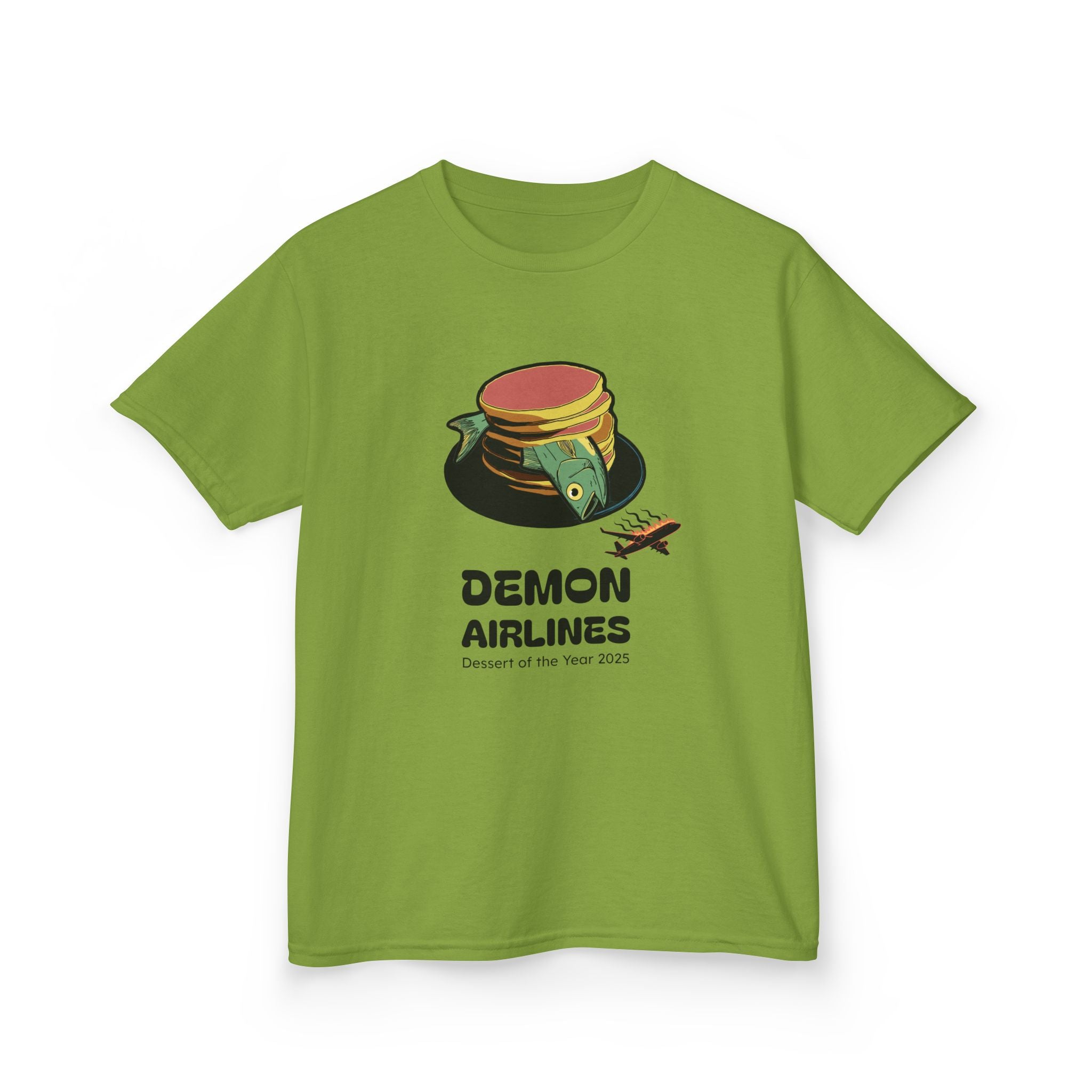 KPOP Style Fish Pancakes Kids Heavy Cotton™ Tee