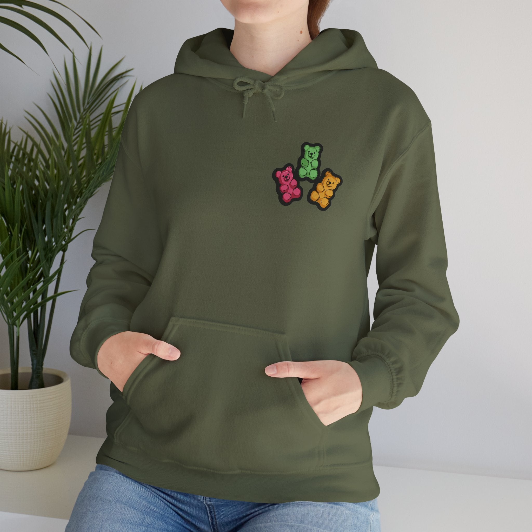 Gummy Bears / Gummibärchen Style Unisex Heavy Blend™ Hooded Sweatshirt