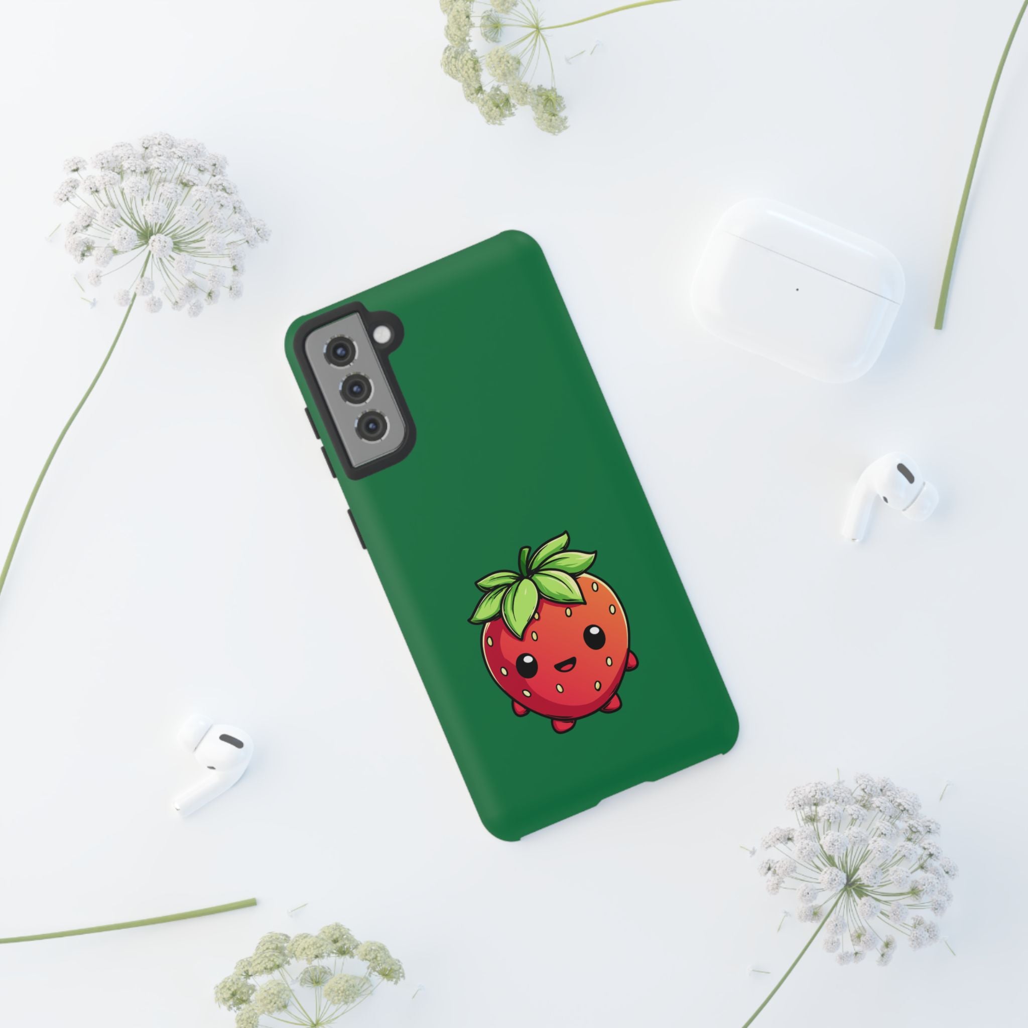 Erdbeere Minimampf Snack Style Smartphone Tough Cases