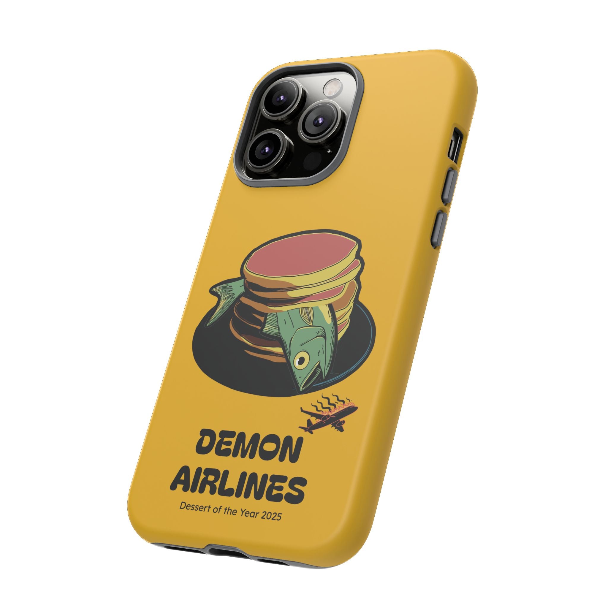 KPOP Style Fish Pancakes Yellow Smartphone Tough Cases